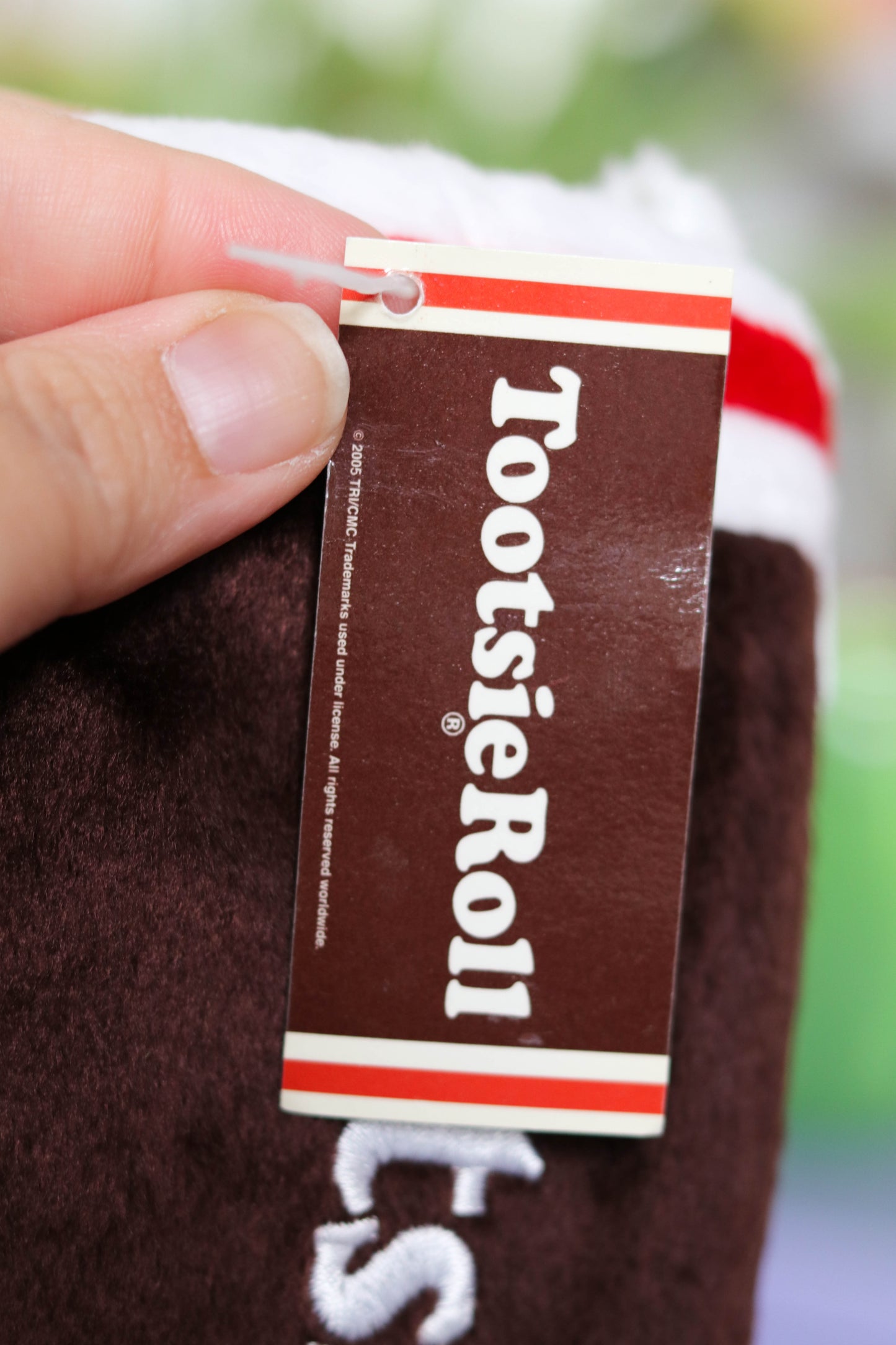 2000s Deadstock Tootsie Roll Fuzzy Carry-All Pouch