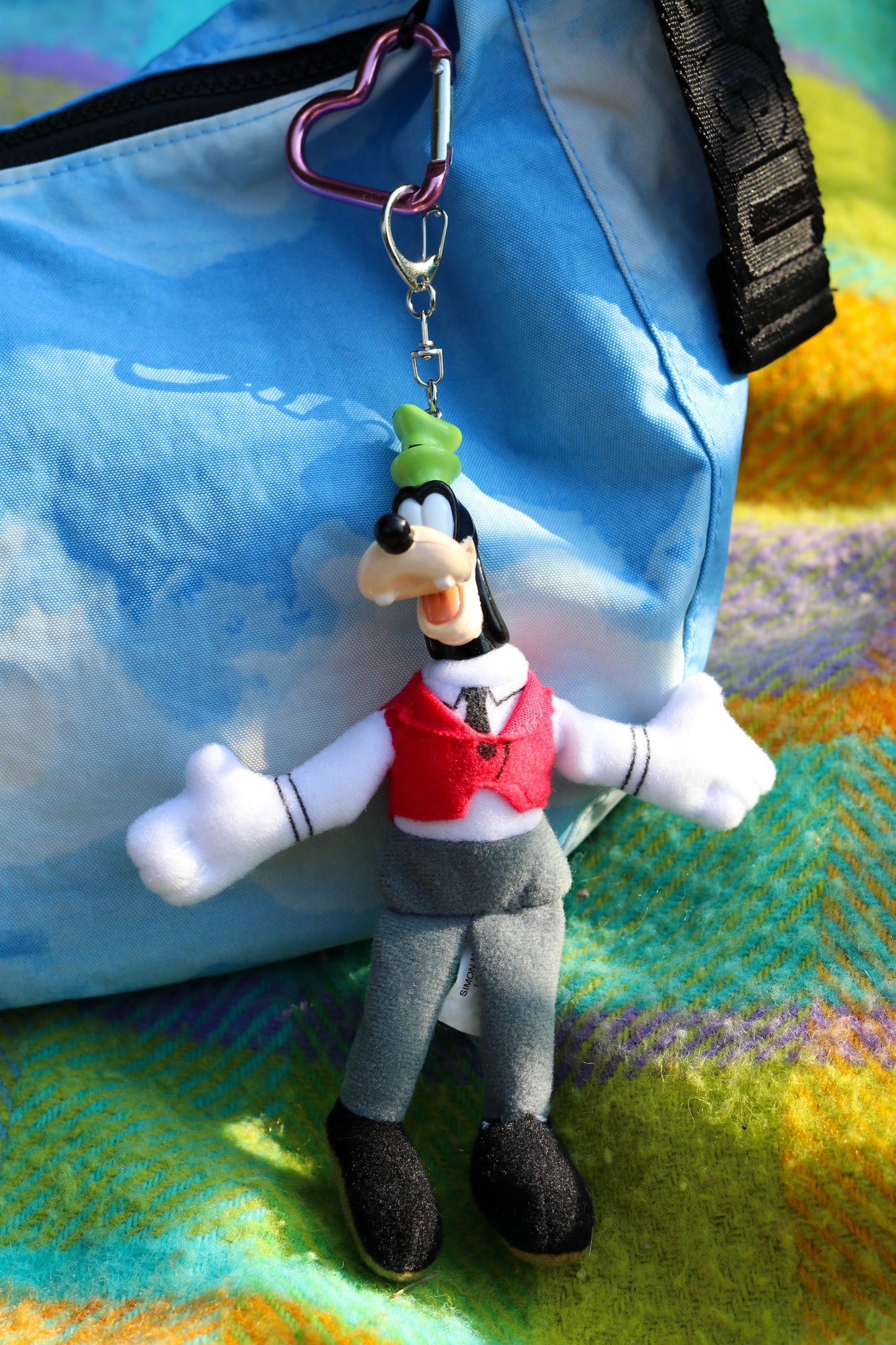 Vintage Upcyled Cartoon Keychains #8