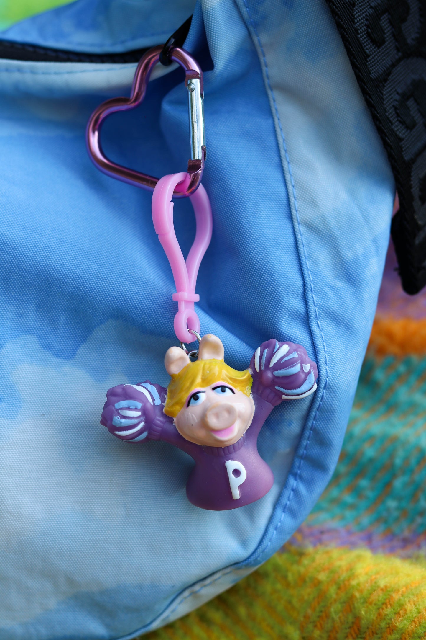 Vintage Upcyled Cartoon Keychains #5