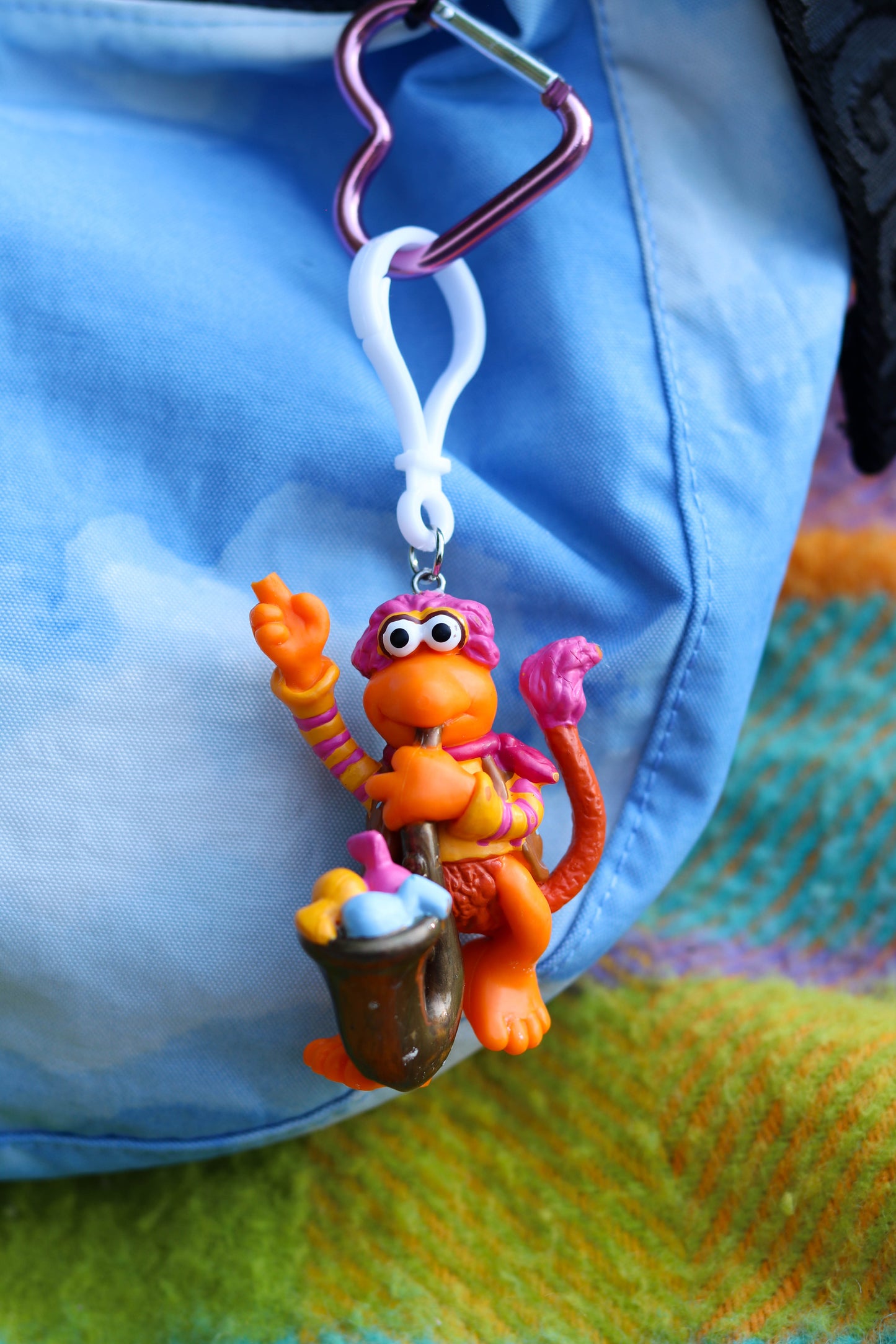 Vintage Upcyled Cartoon Keychains #5