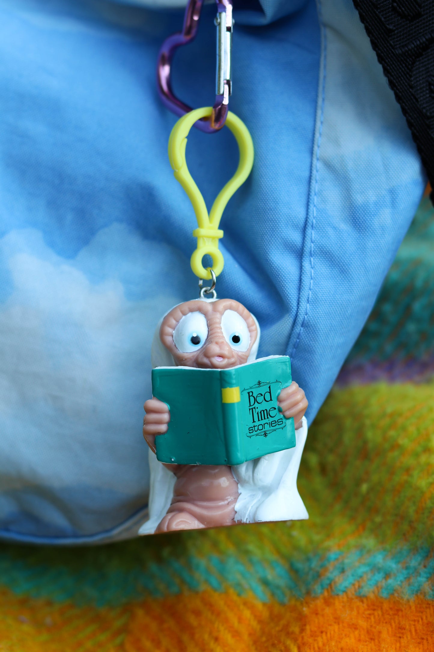 Vintage Upcyled Cartoon Keychains #9