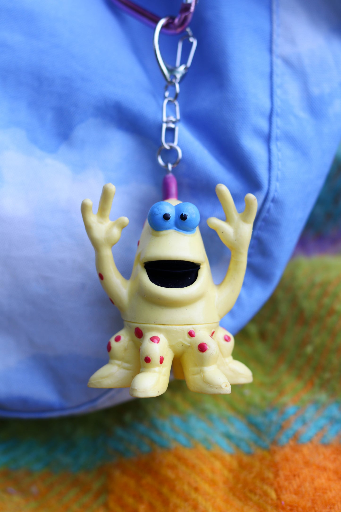 Vintage Upcyled "The Freaks" Toy Keychains