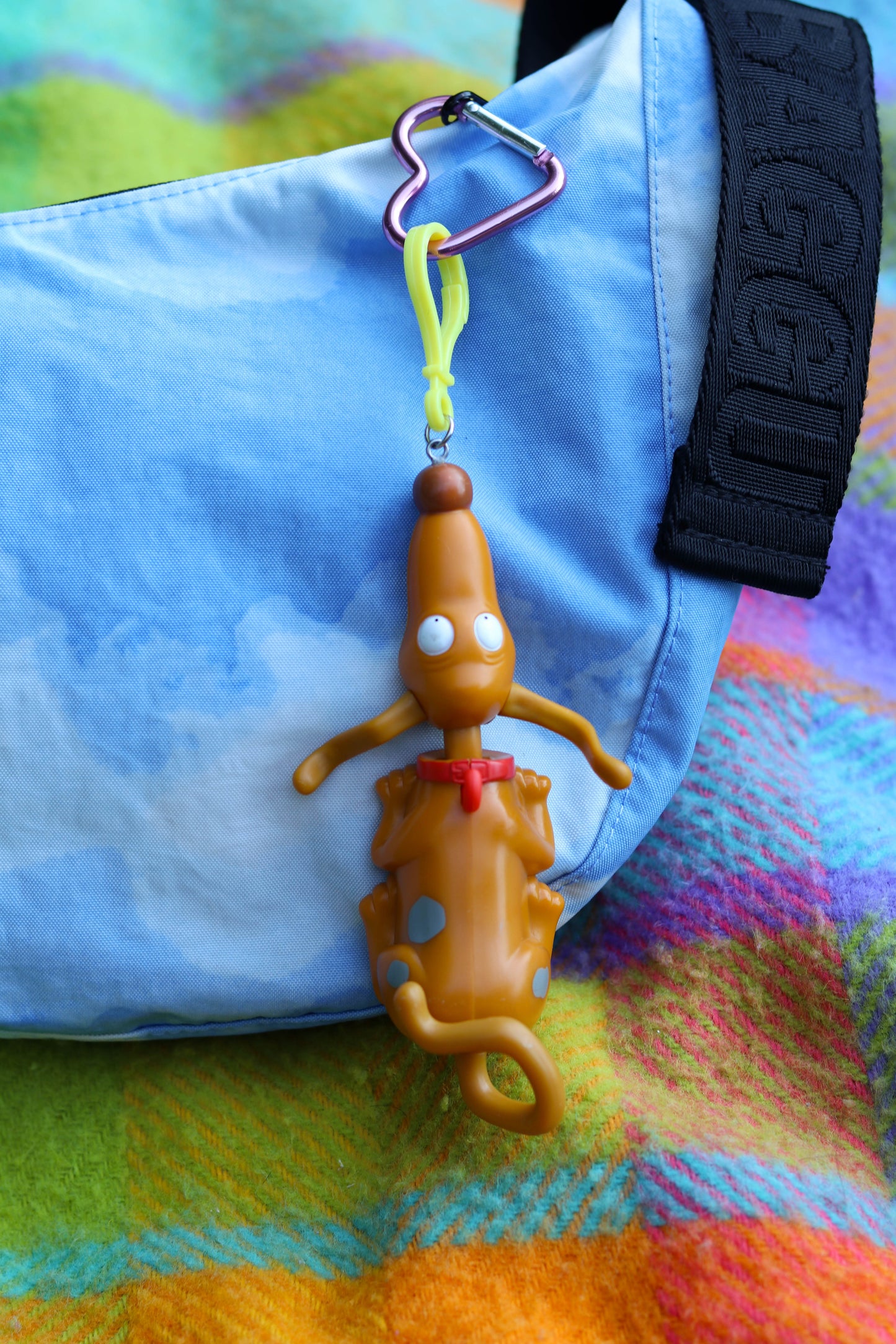 Vintage Upcyled Cartoon Keychains #8
