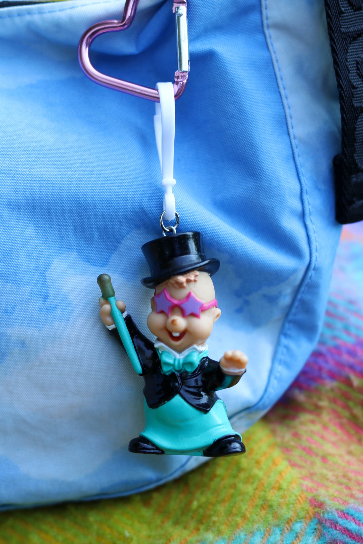 Vintage Rubber Upcycled Nostalgia Keychains #2