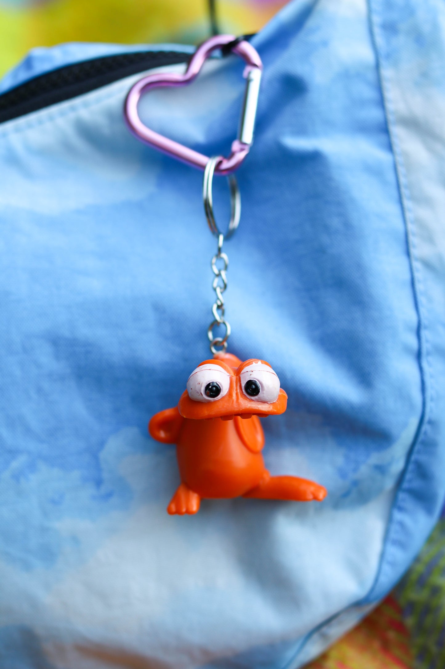 Vintage Upcyled "The Freaks" Toy Keychains