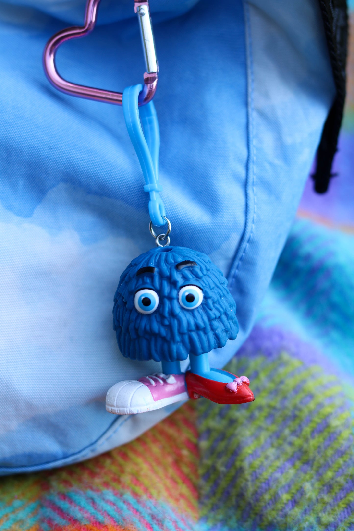 Vintage Upcyled Cartoon Keychains #9