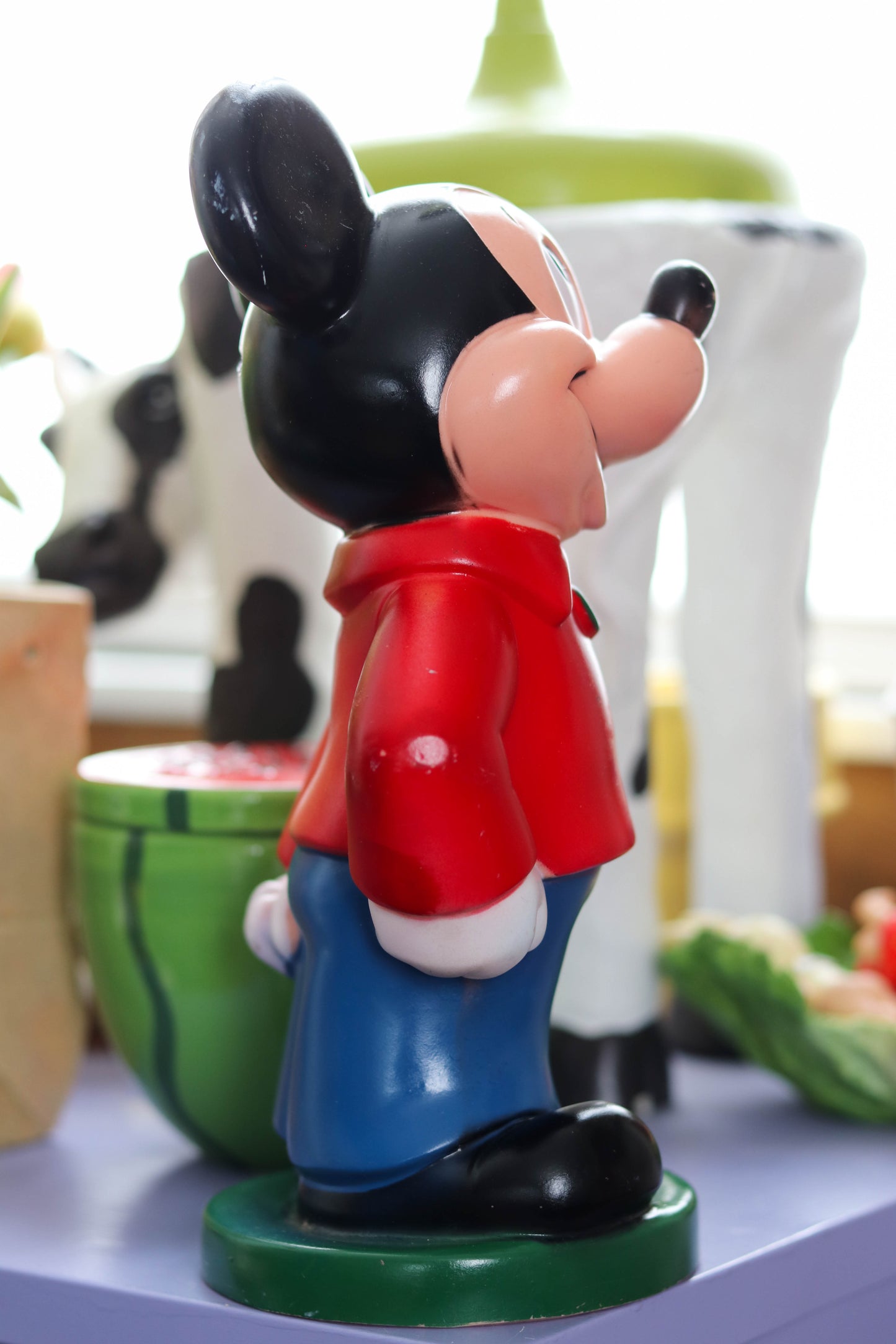 Vintage Mickey Mouse Standing Coin Bank