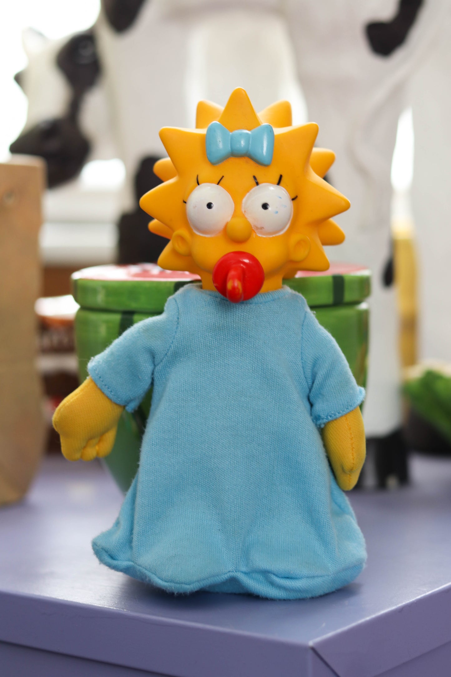 Vintage 90s Maggie Simpson Plush