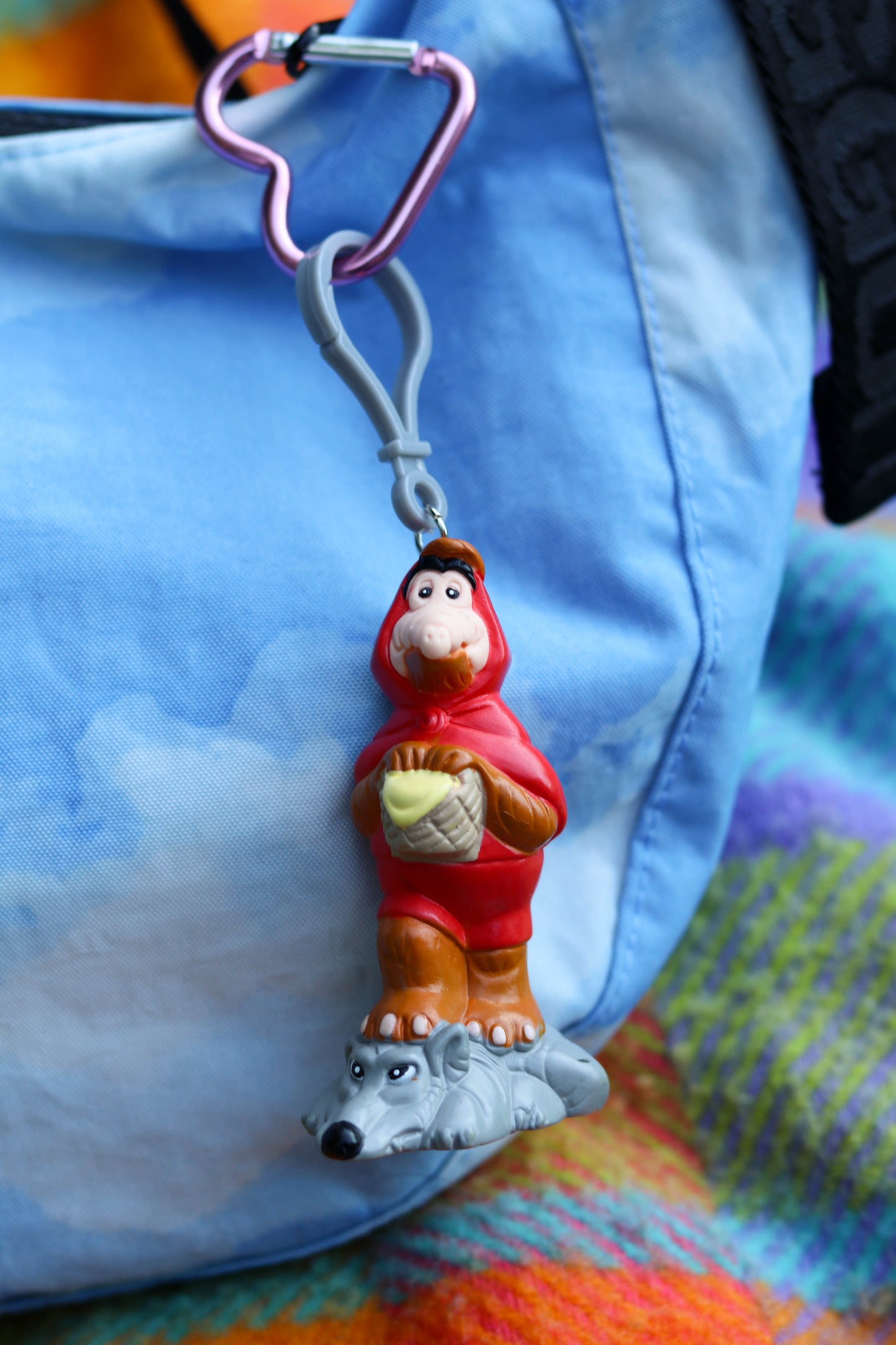 Vintage Rubber Upcycled Nostalgia Keychains #2