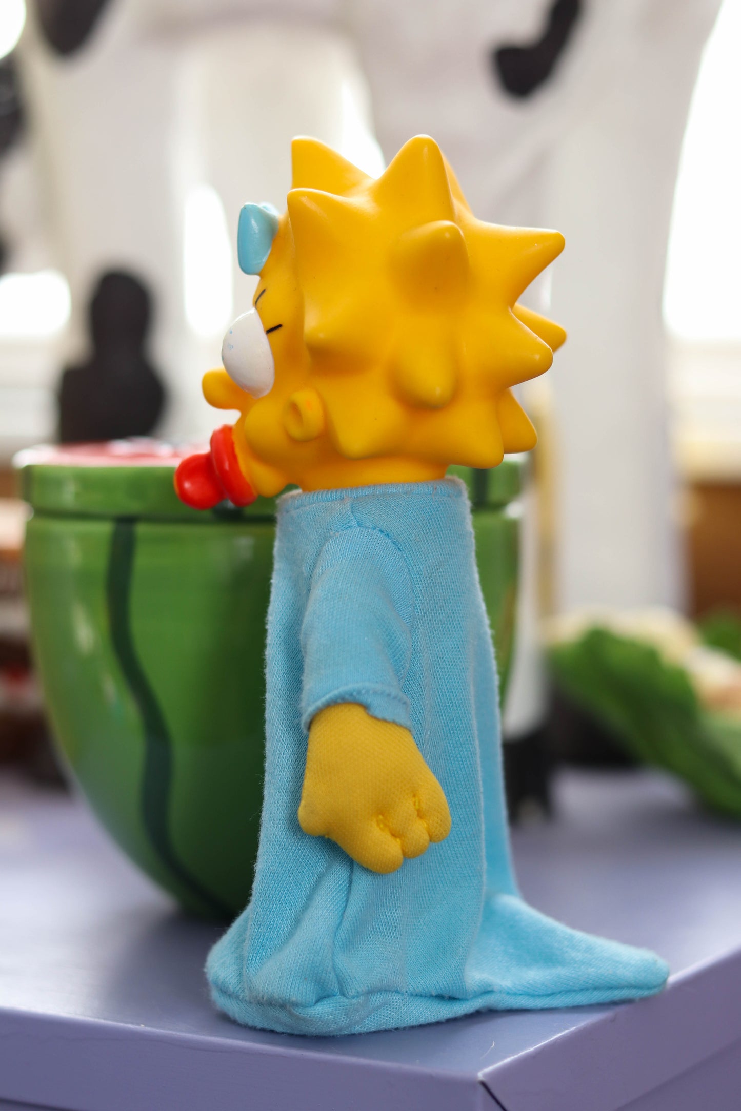 Vintage 90s Maggie Simpson Plush