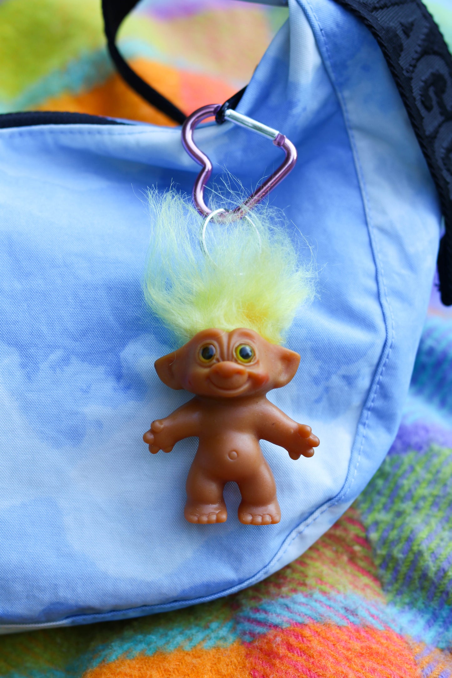 Vintage Upcyled Cartoon Keychains #9