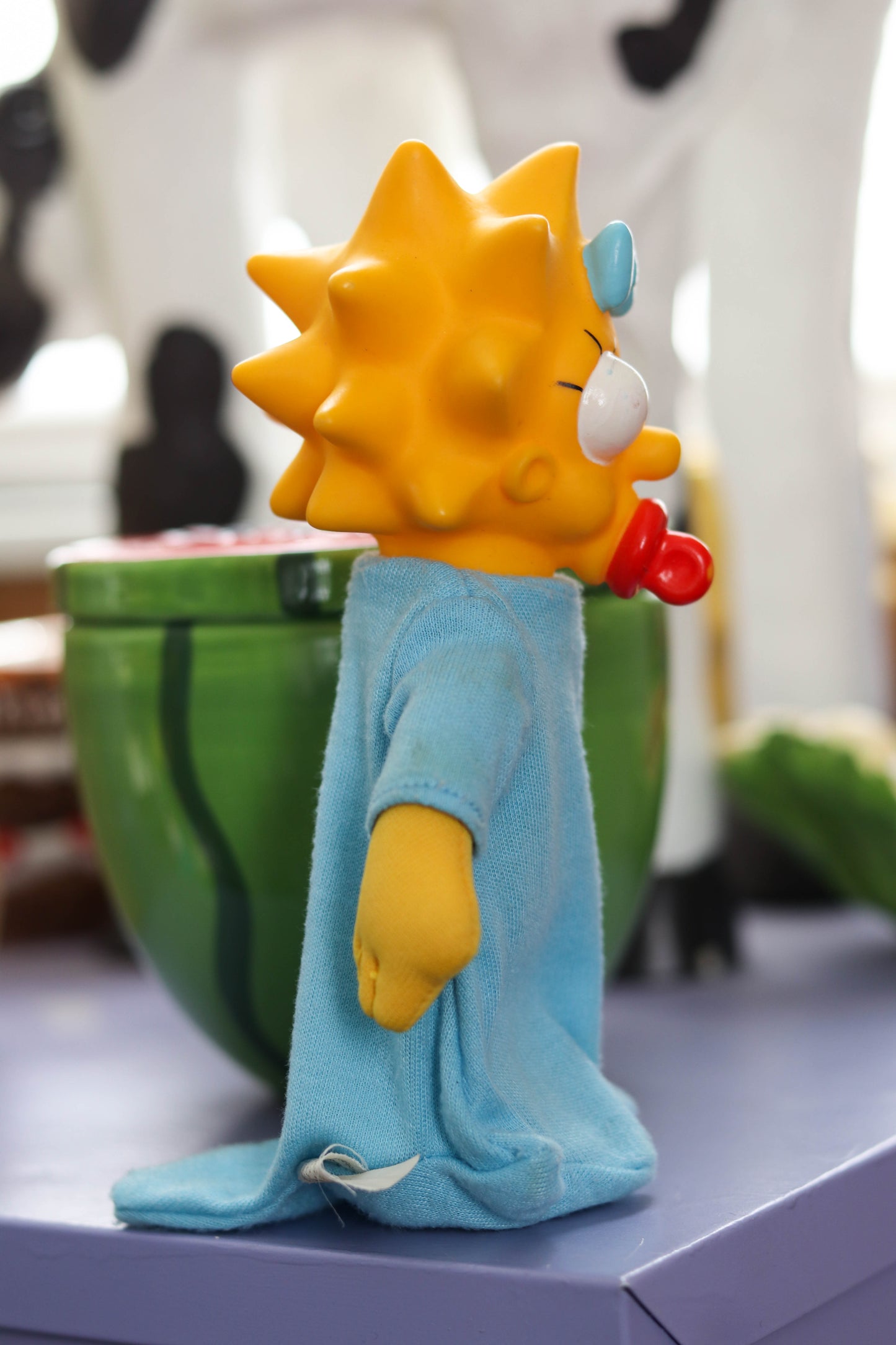 Vintage 90s Maggie Simpson Plush