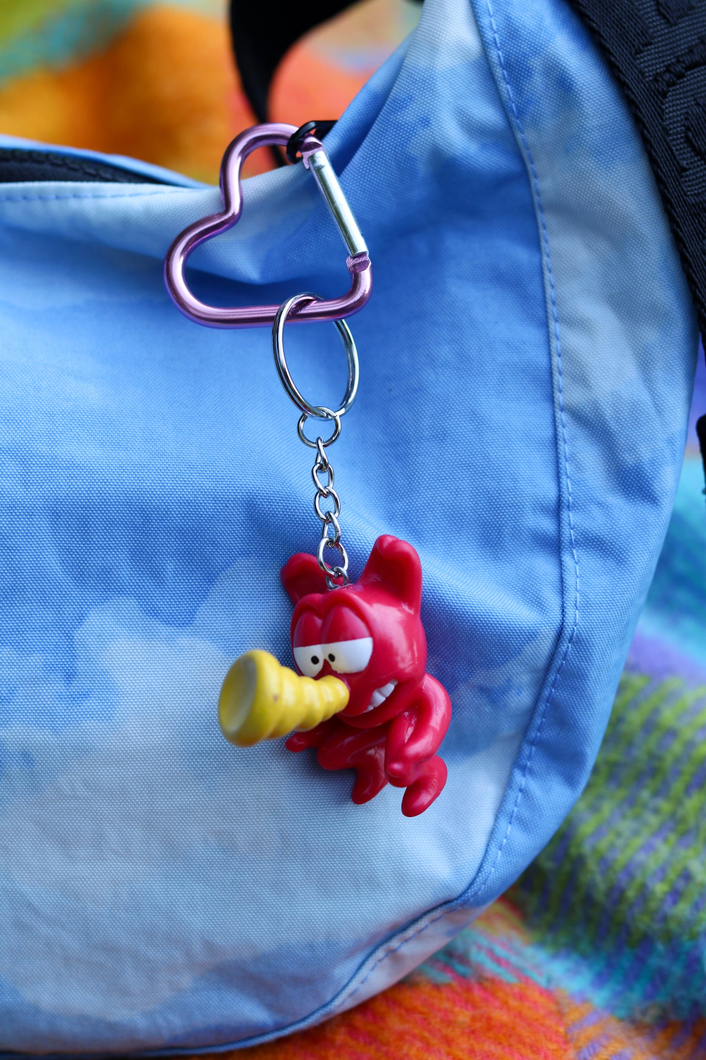 Vintage Upcyled "The Freaks" Toy Keychains