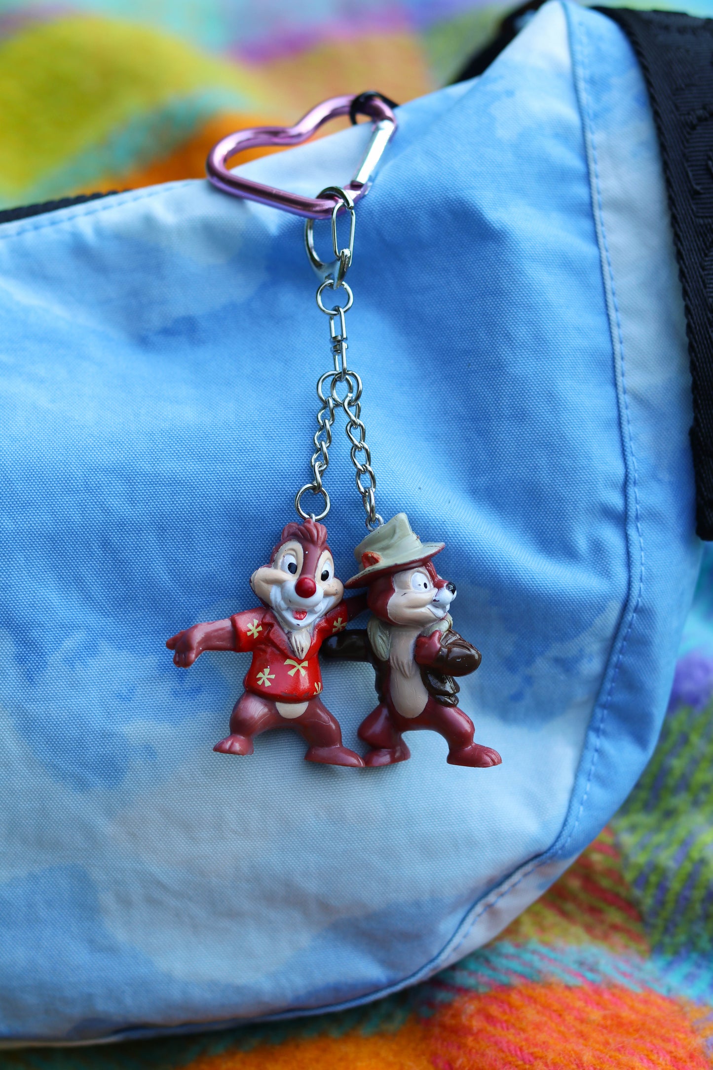 Vintage Upcyled Cartoon Keychains #6