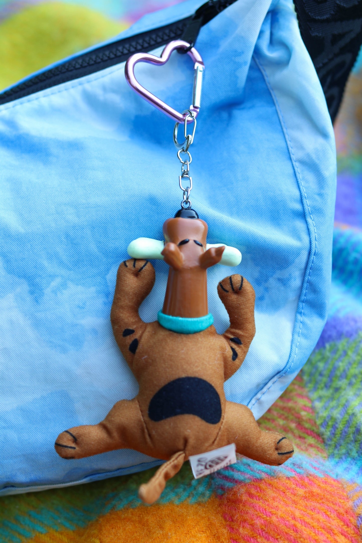 Vintage Upcyled Cartoon Keychains #8