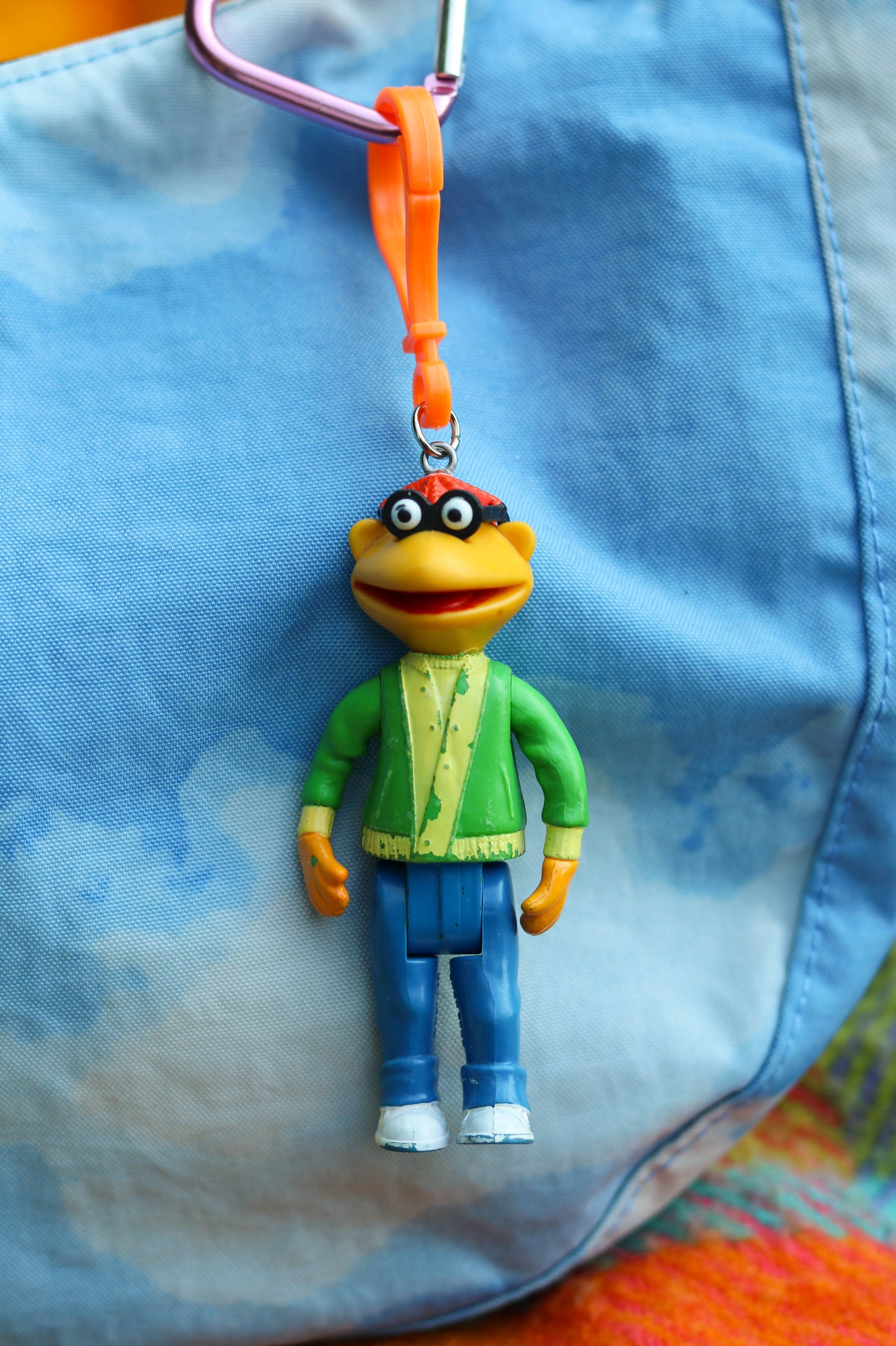 Vintage Upcyled Cartoon Keychains #5
