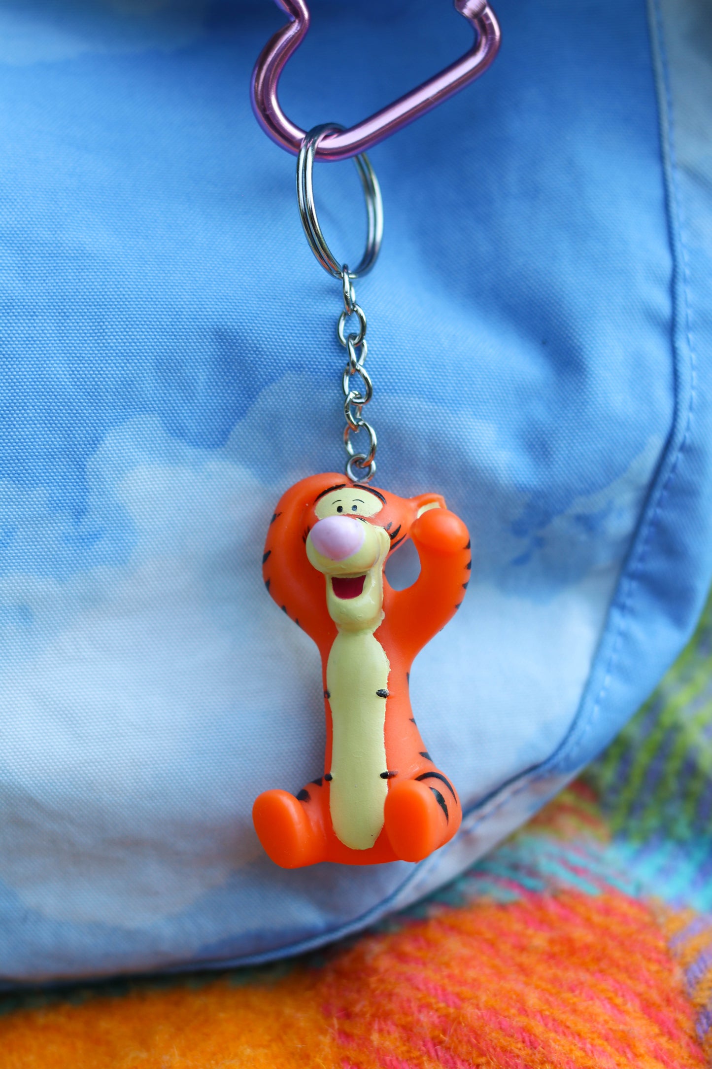 Vintage Rubber Upcycled Nostalgia Keychains #2