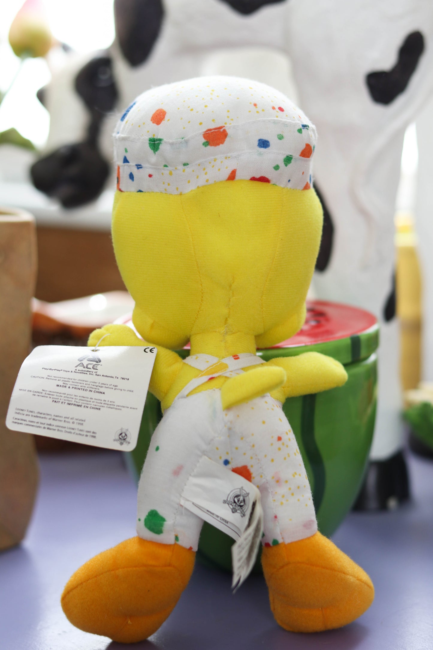 Vintage 90s Painter Tweety Deadstock Plush