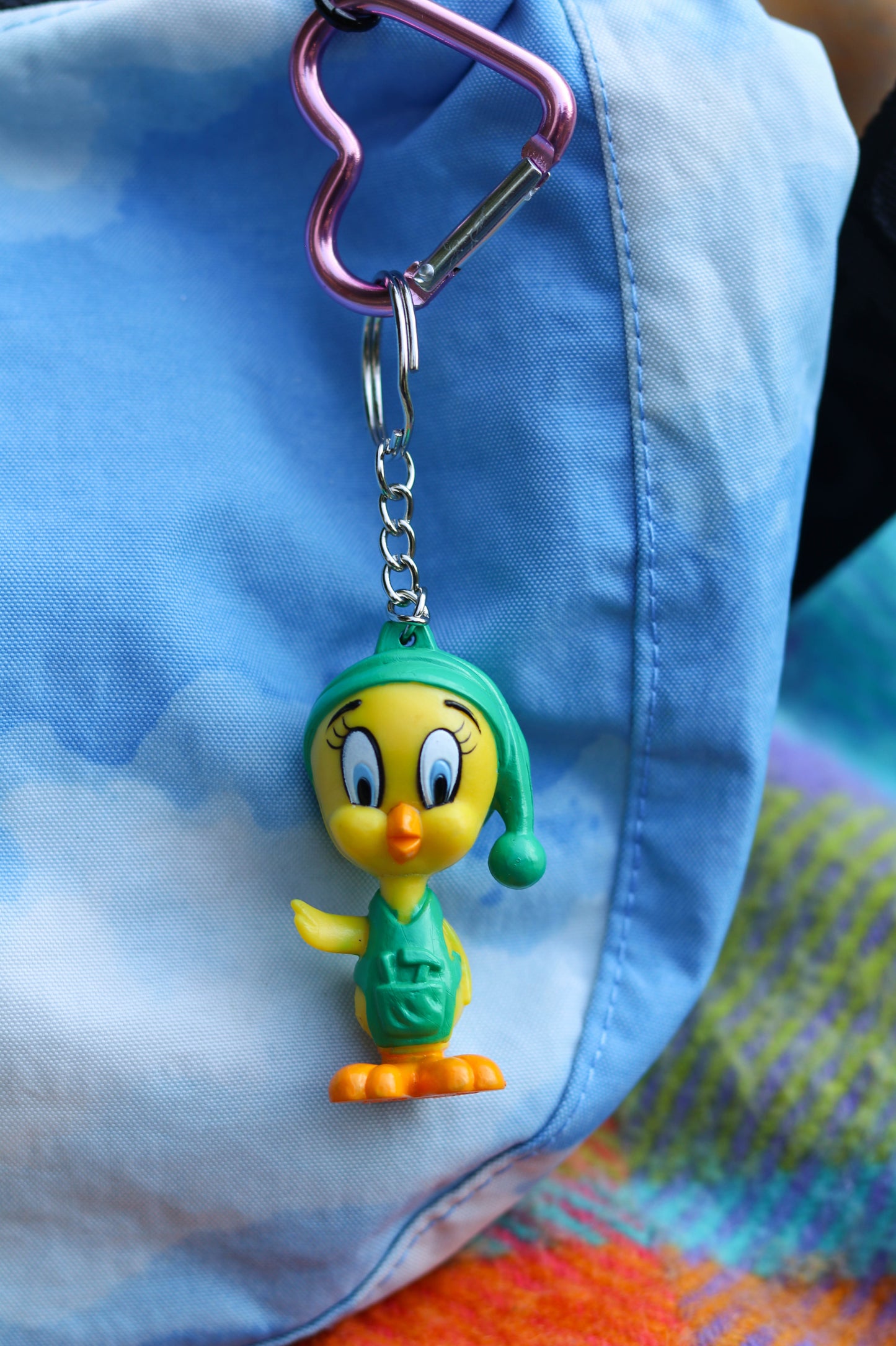 Vintage Upcyled Cartoon Keychains #6