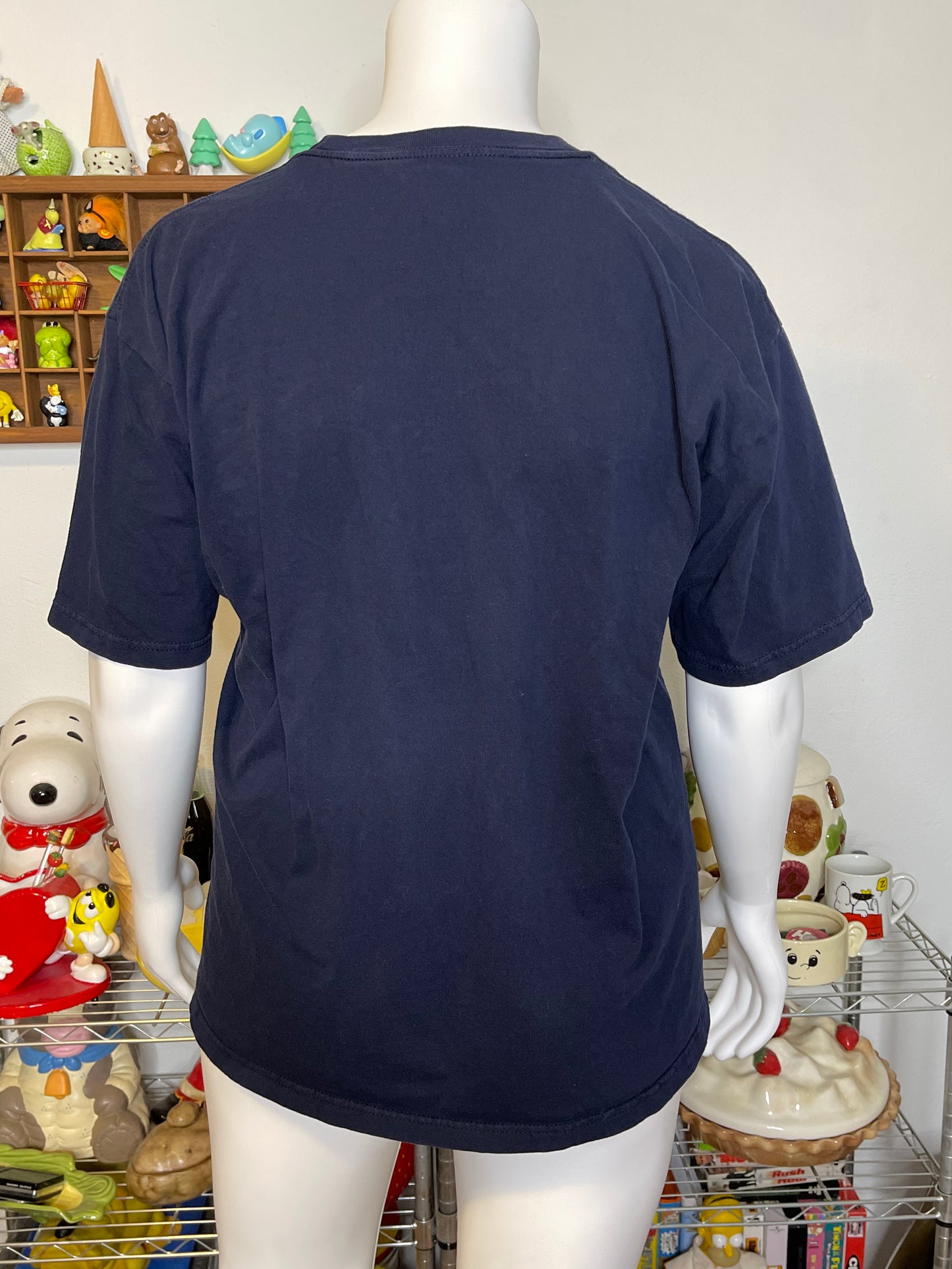 Vintage 2000s Frog Navy Blue Graphic Tee Sz XL