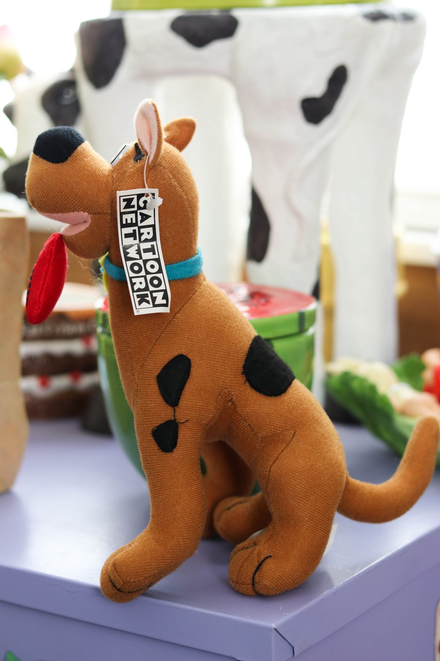 Vintage 90s Scooby-Doo "I Ruve You" Deadstock Plush