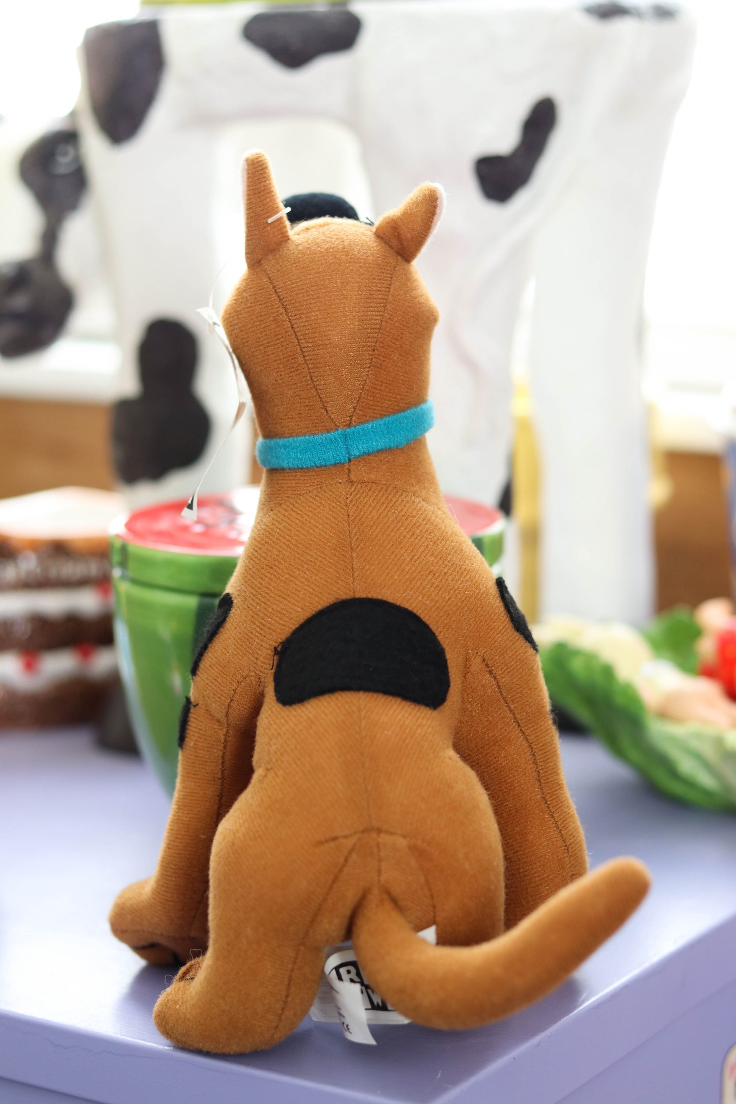 Vintage 90s Scooby-Doo "I Ruve You" Deadstock Plush