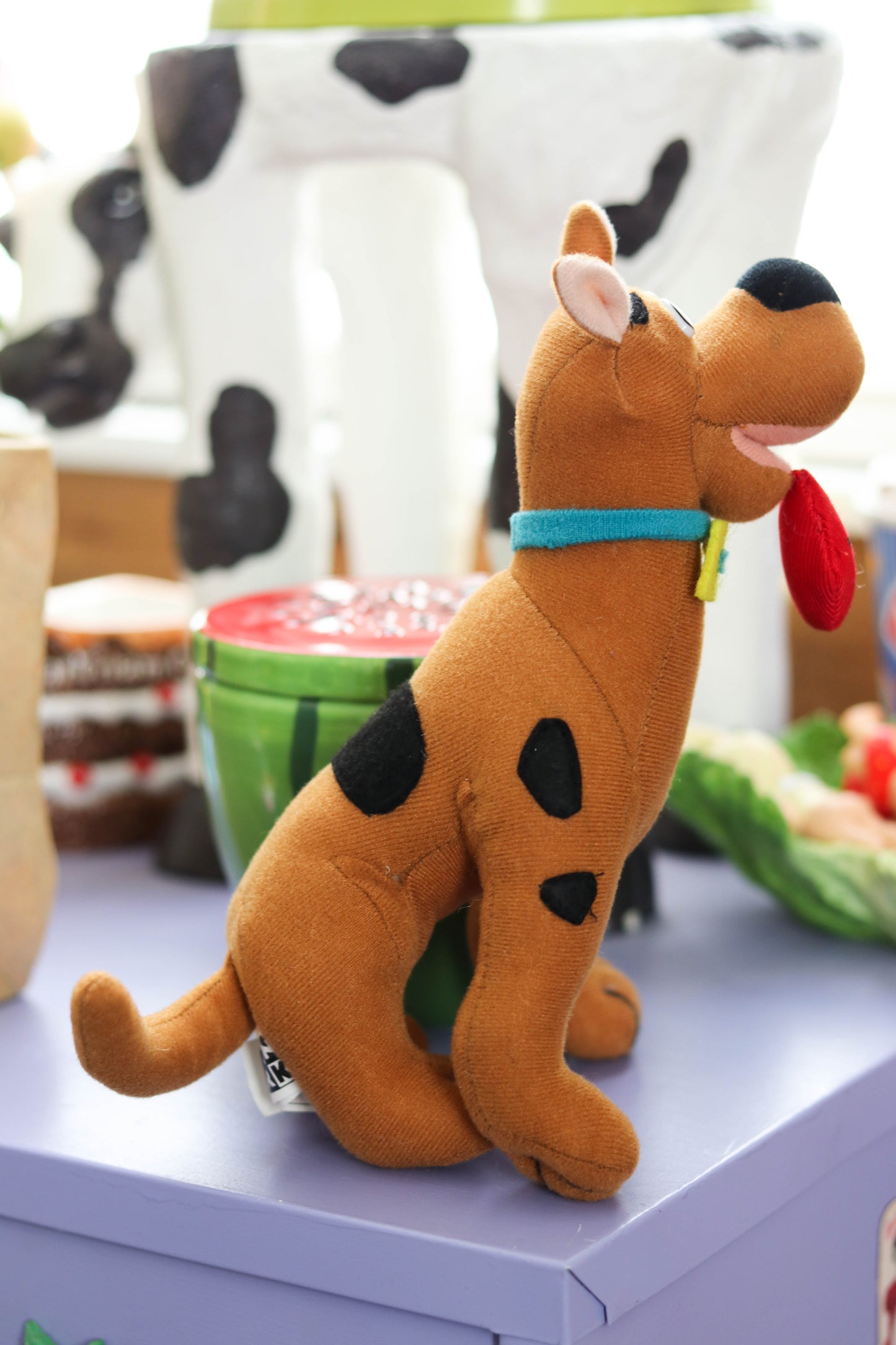 Vintage 90s Scooby-Doo "I Ruve You" Deadstock Plush