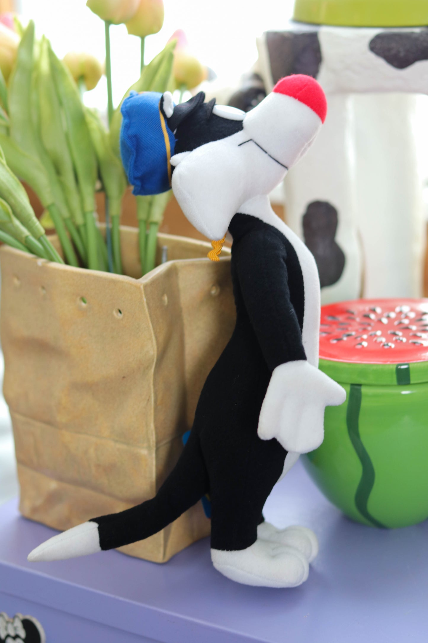 Vintage 2000s Police Officer Sylvester Deadstock Plush