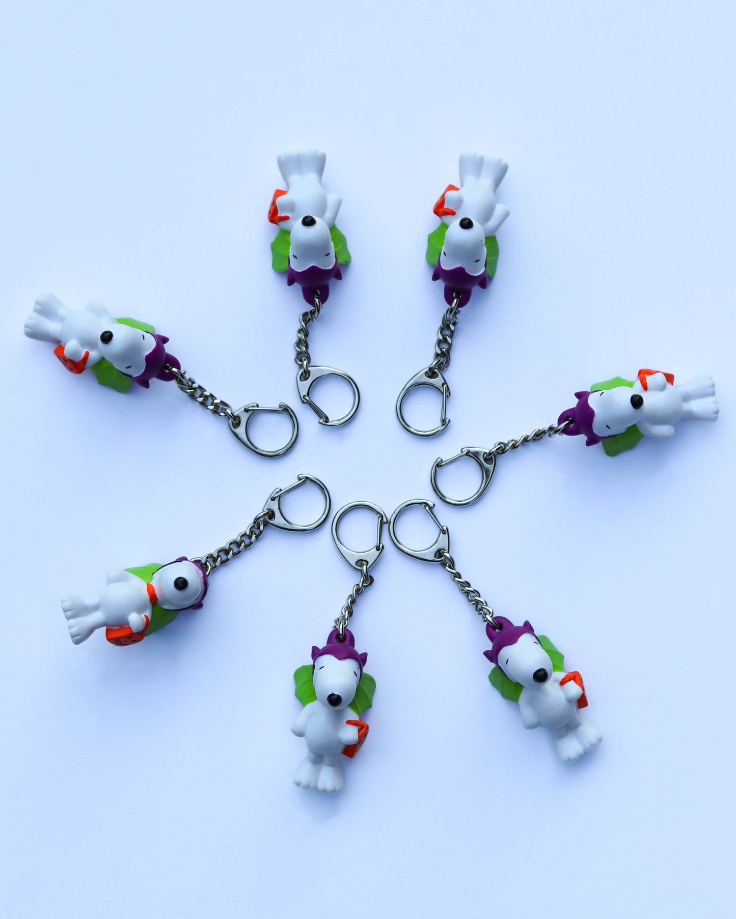 Vintage Snoopy Bat Keychain