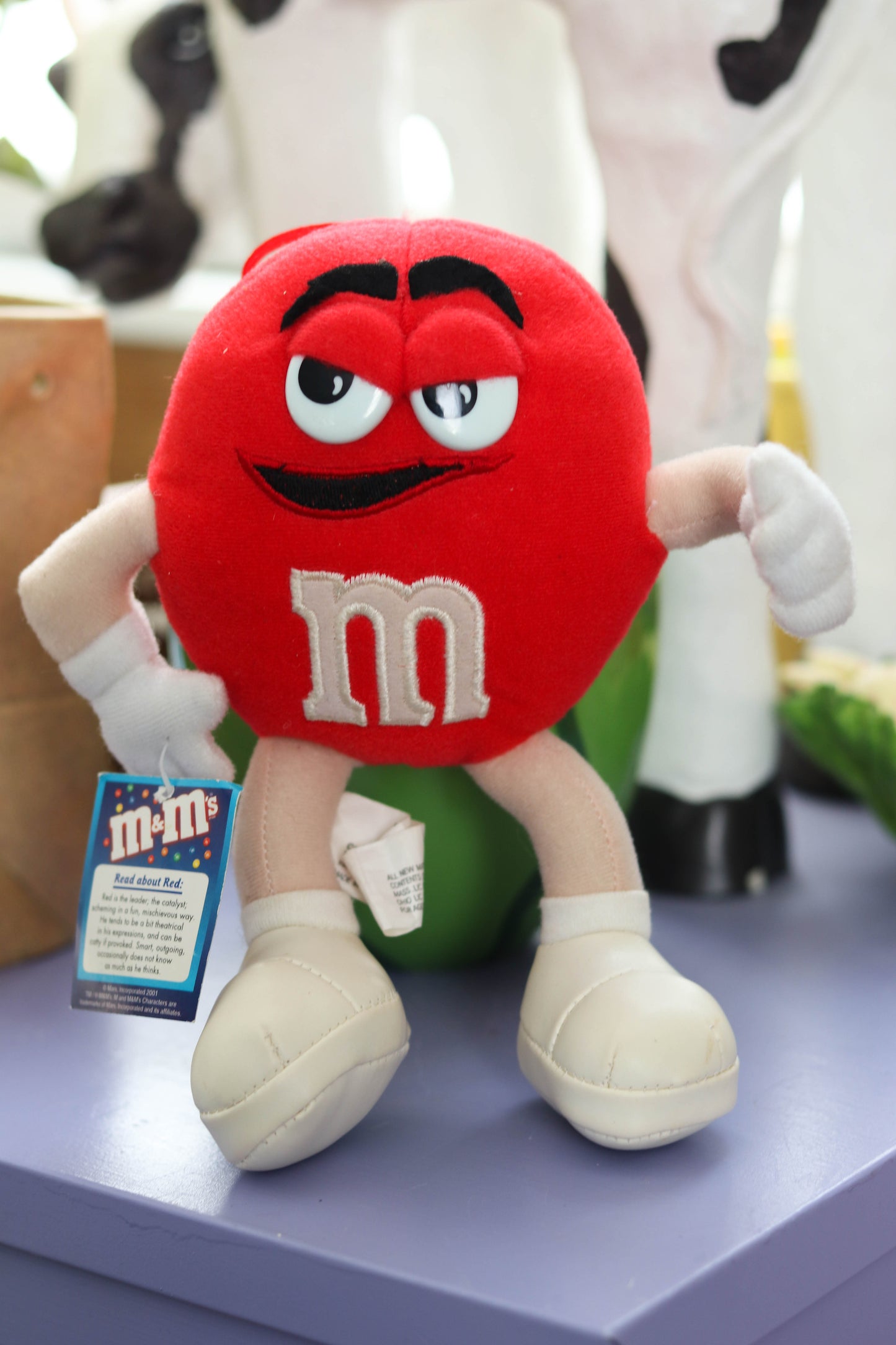 Vintage 2000s Red M&M Deadstock Plush