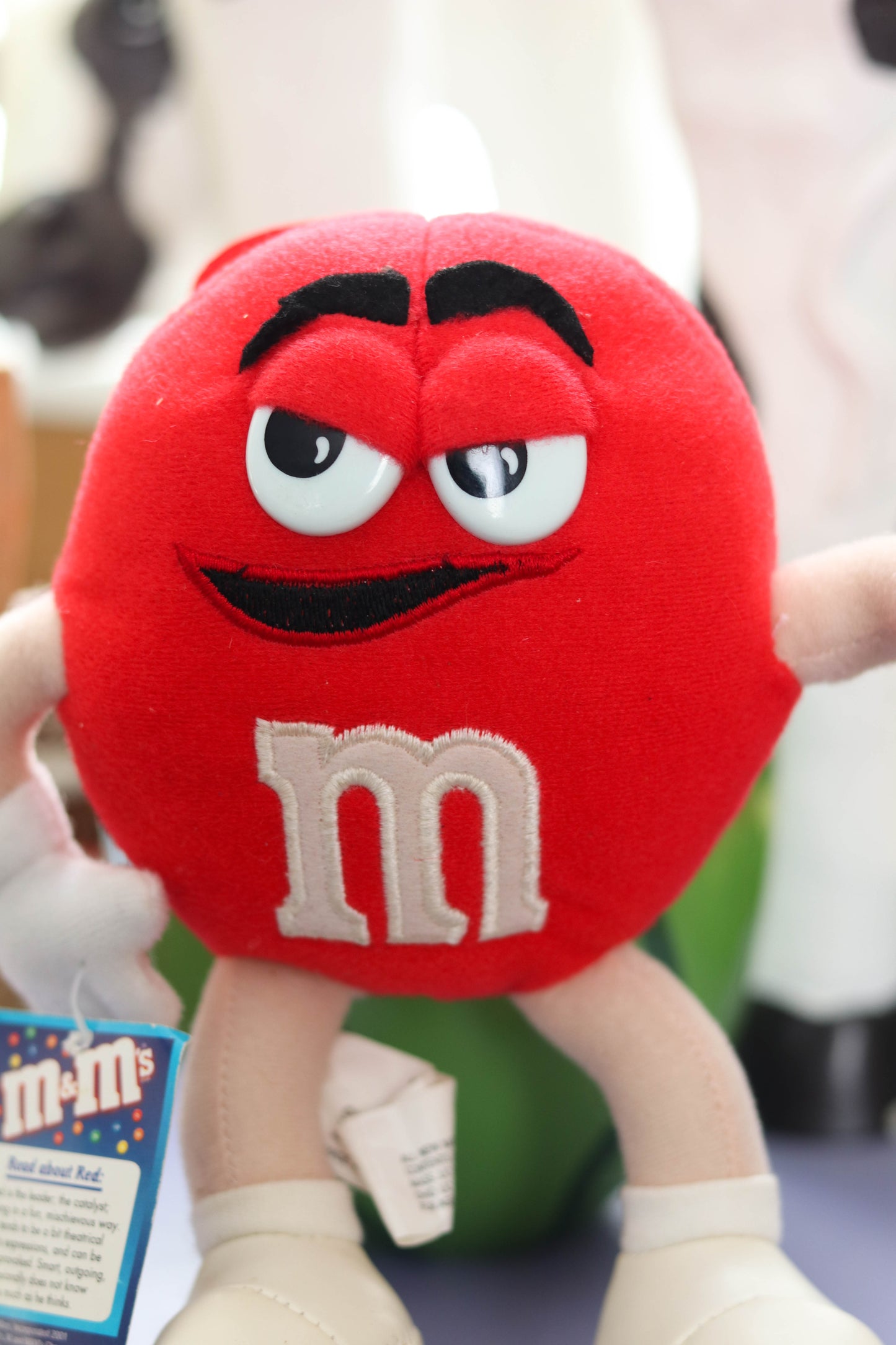 Vintage 2000s Red M&M Deadstock Plush