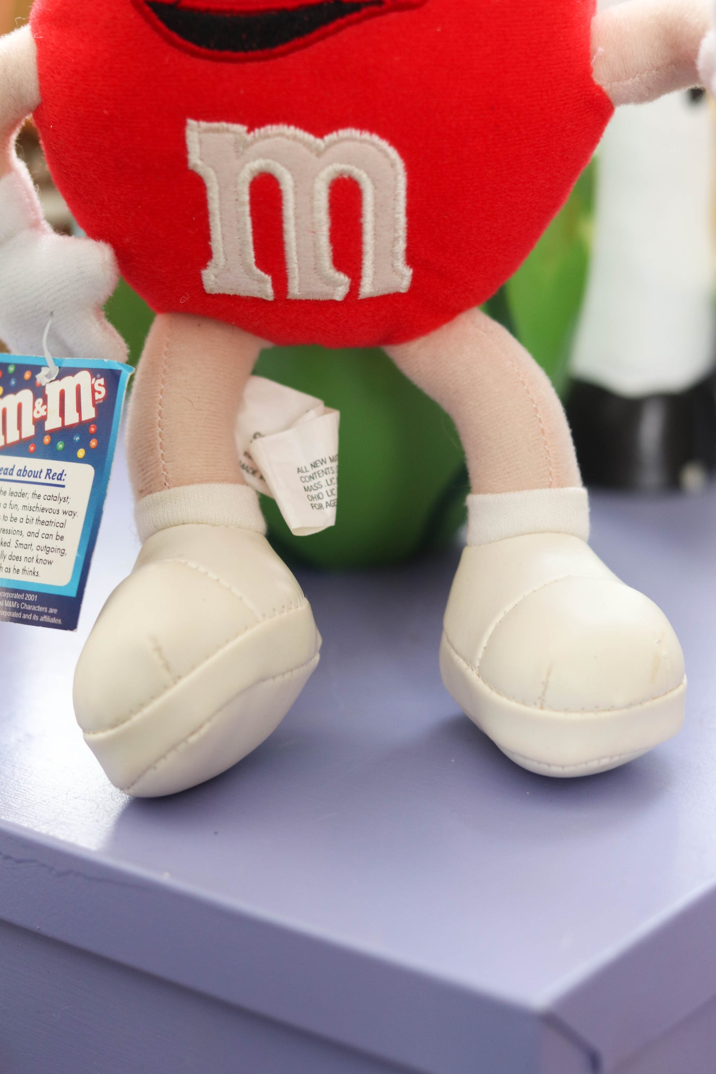 Vintage 2000s Red M&M Deadstock Plush