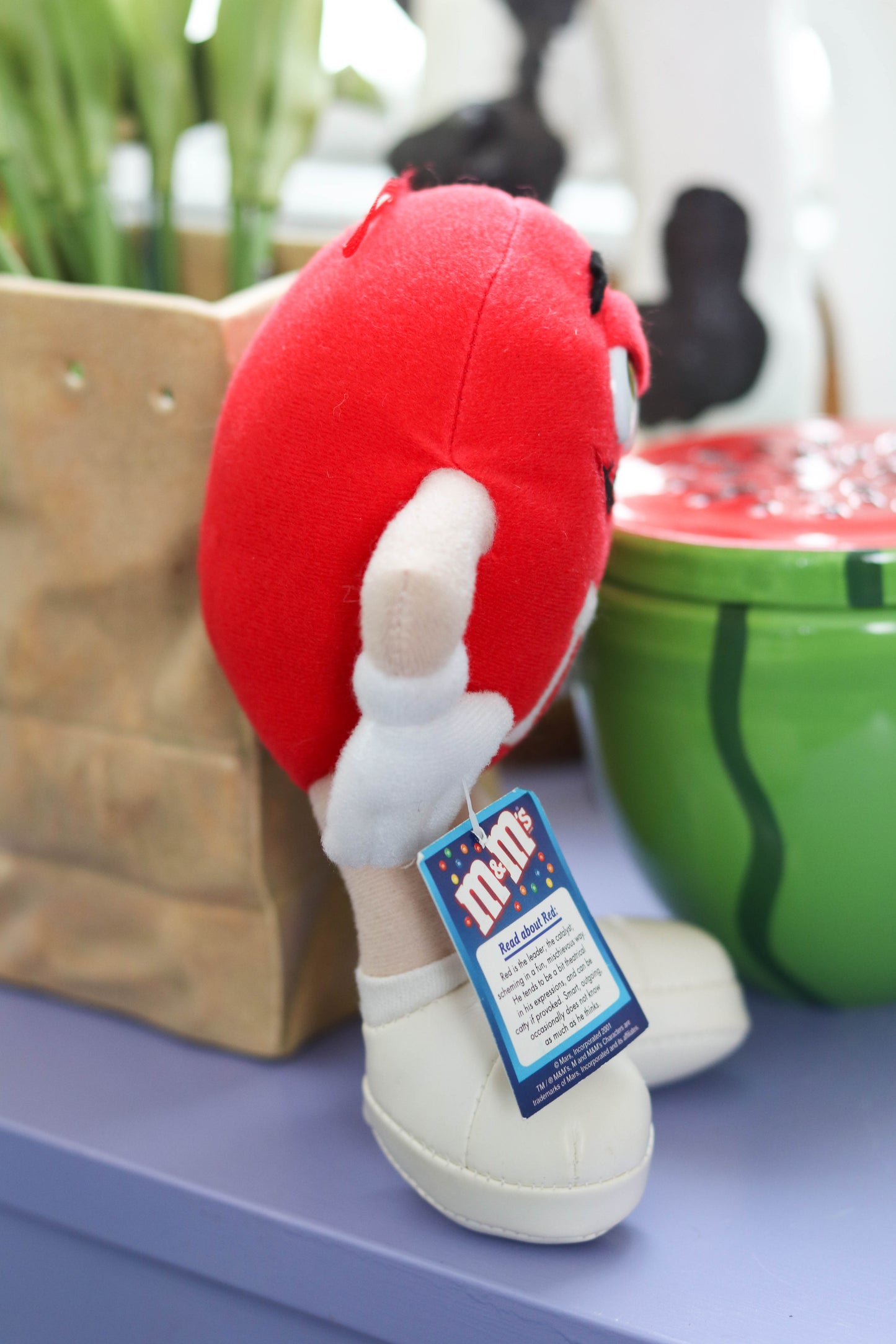 Vintage 2000s Red M&M Deadstock Plush