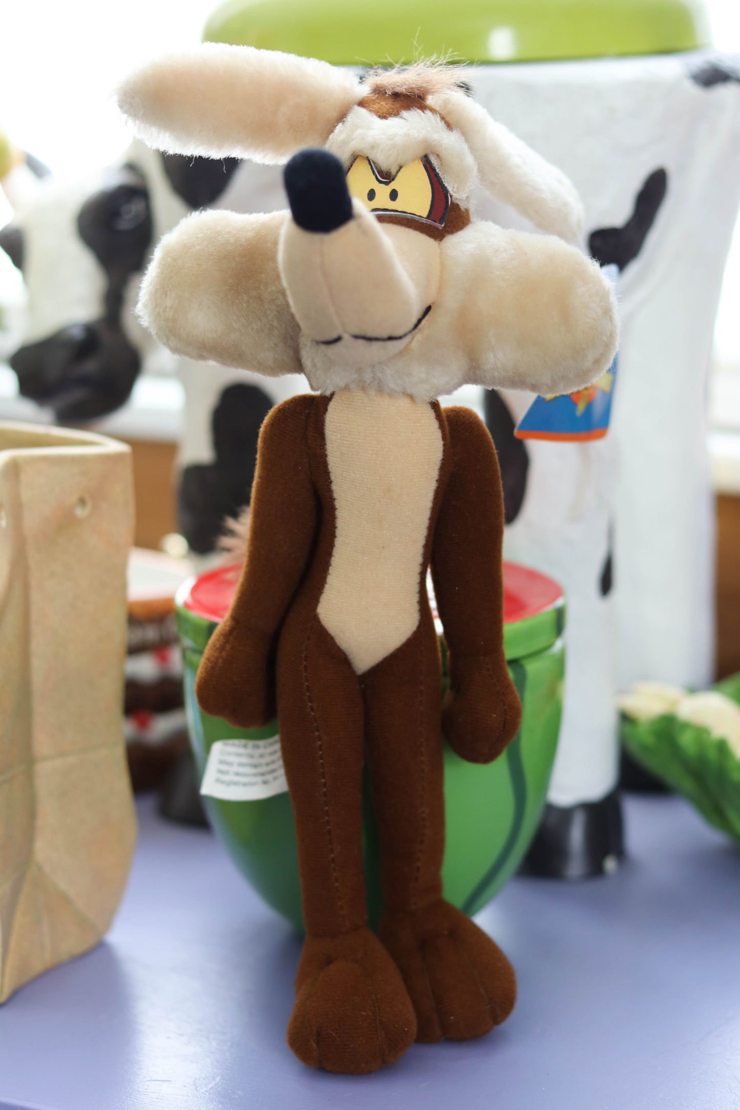 Vintage 90s Wile E. Coyote Deadstock Plush