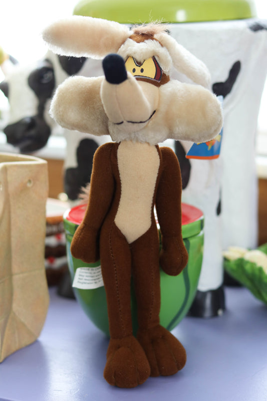 Vintage 90s Wile E. Coyote Deadstock Plush