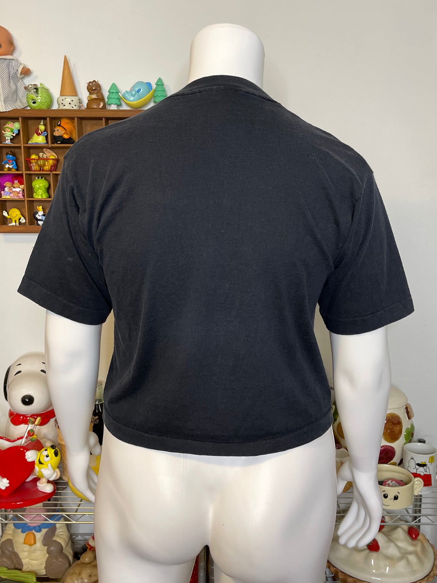 Vintage 80s Neon Fish Boxy Style Graphic Tee Sz OS (S-L)