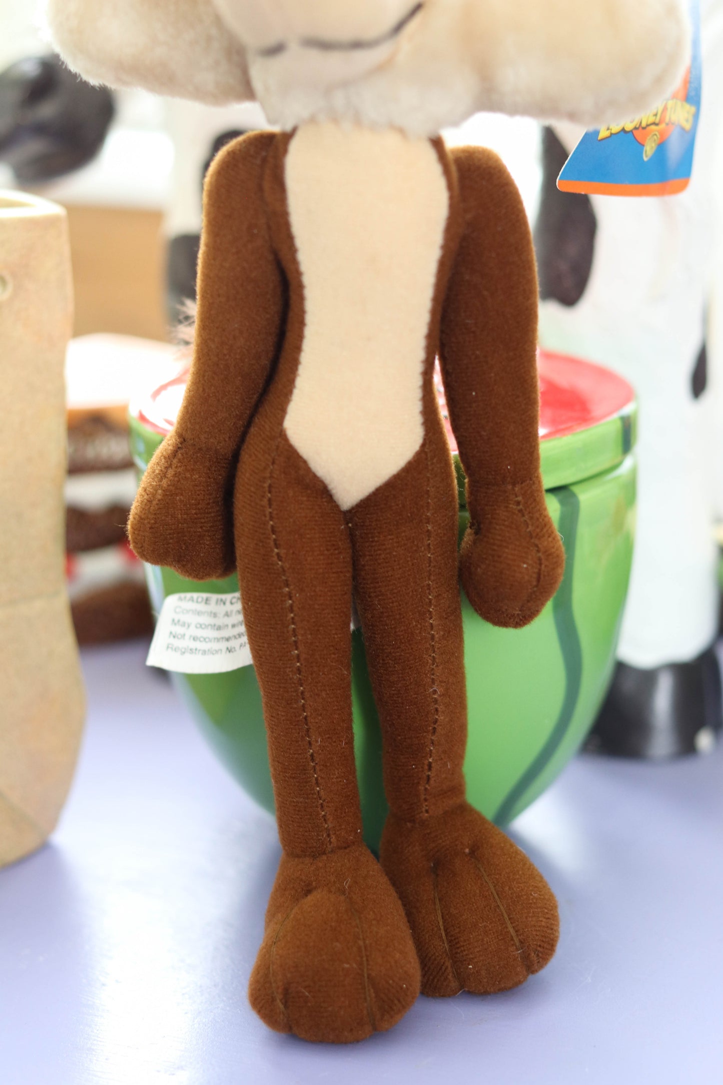 Vintage 90s Wile E. Coyote Deadstock Plush