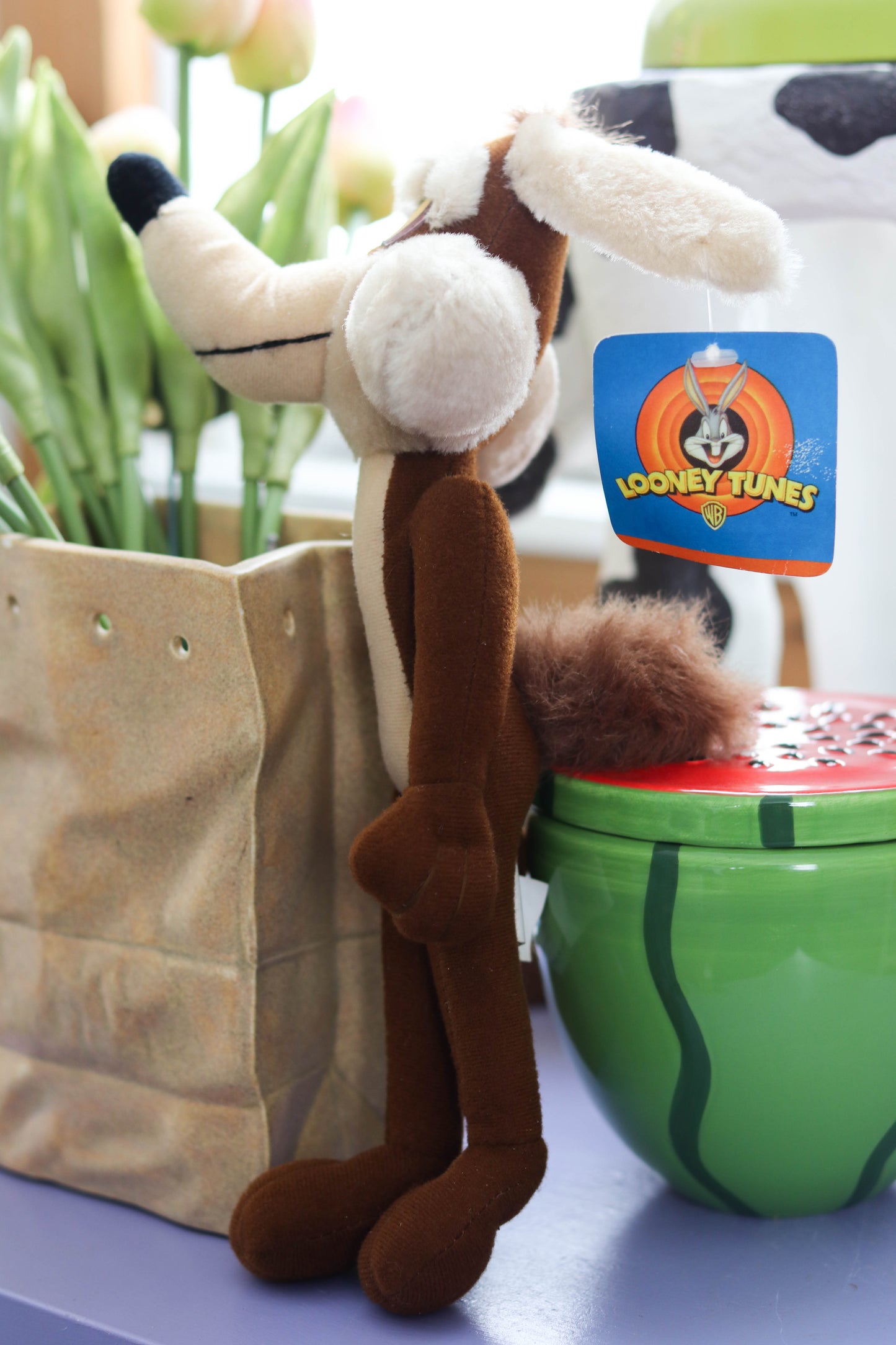 Vintage 90s Wile E. Coyote Deadstock Plush