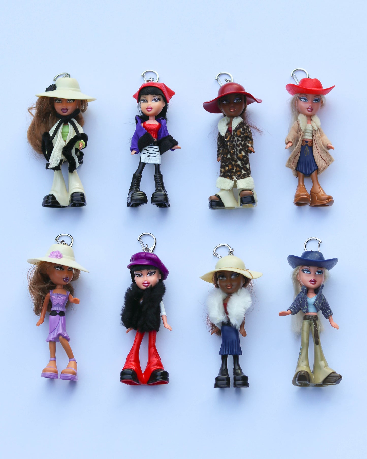 Vintage 2000s Bratz Dolls Upcycled Keychains