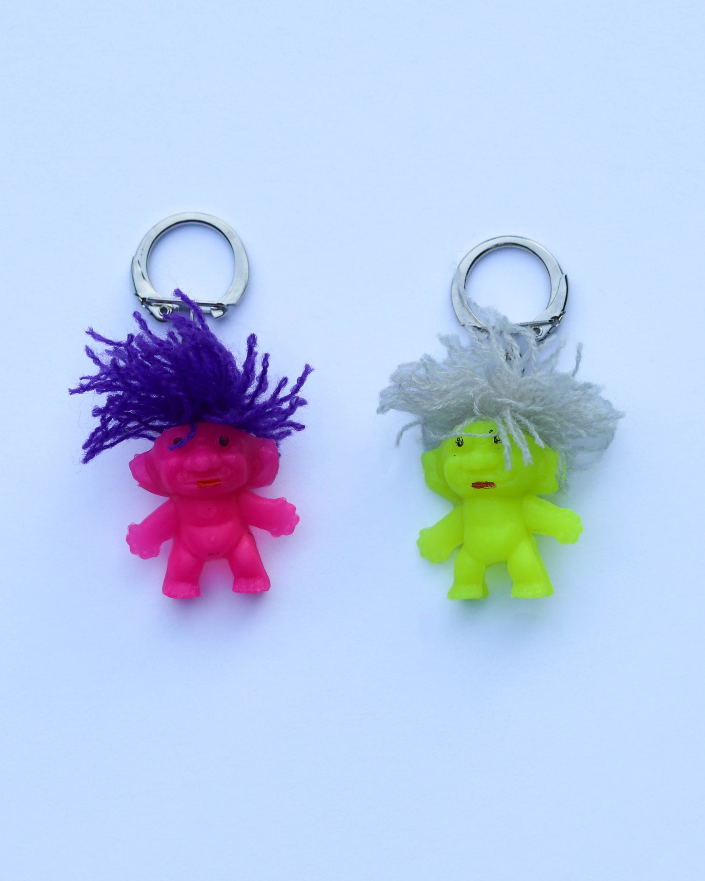 Vintage Vending Machine Mini Troll Keychain