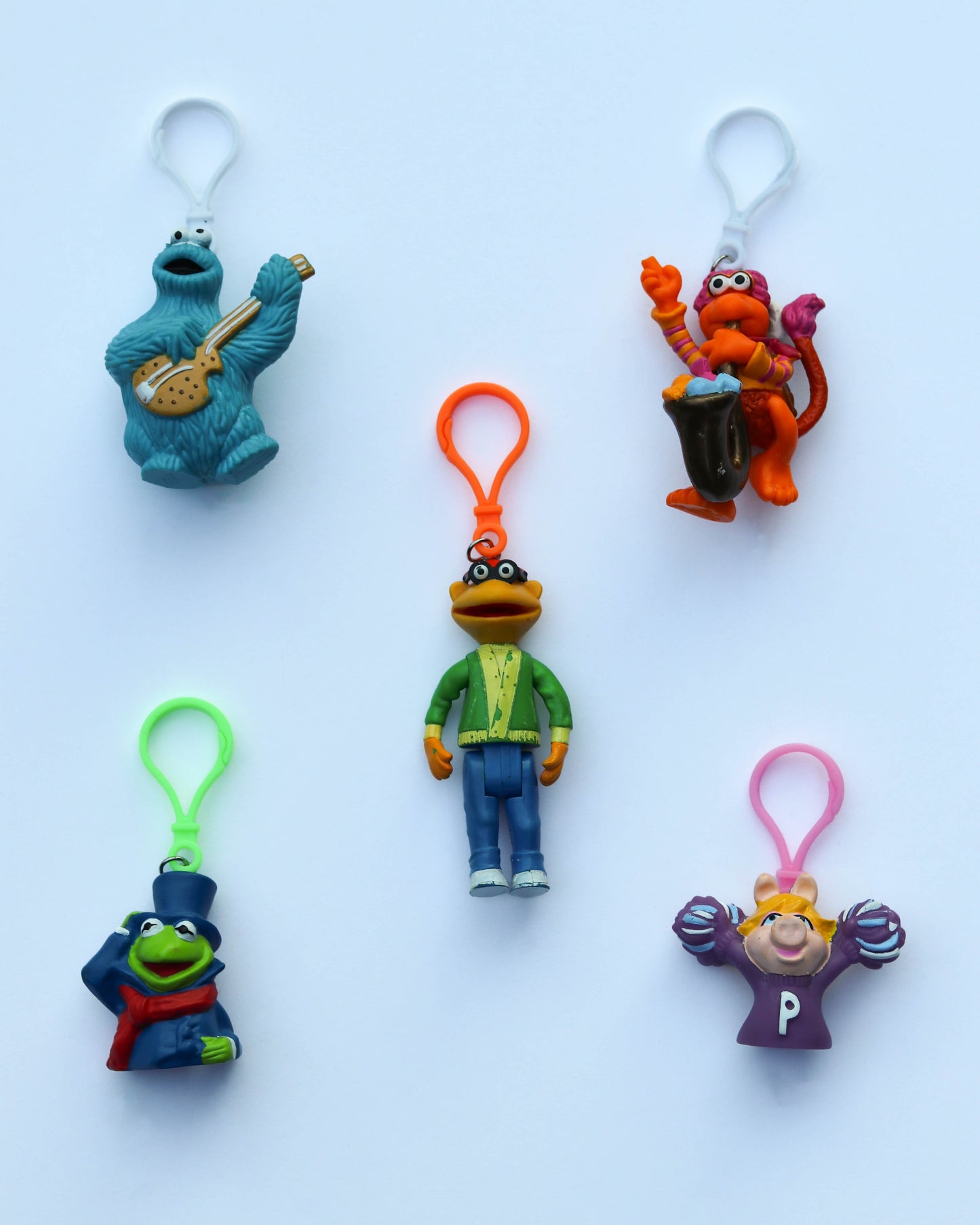 Vintage Upcyled Cartoon Keychains #5