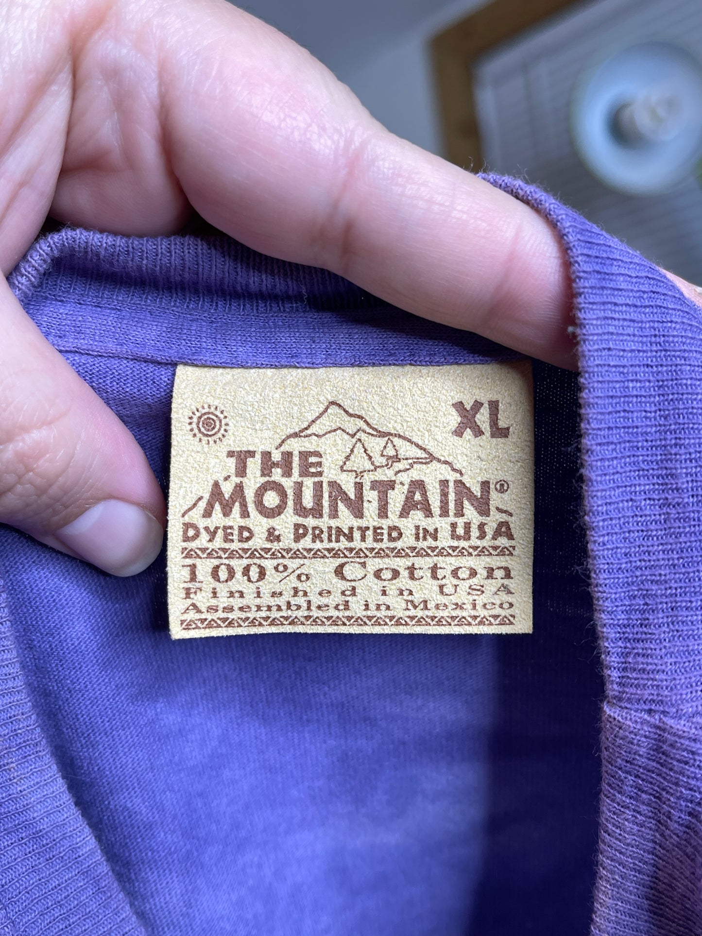 Vintage 2000s St. Clair Garden Of Dreams Purple Fairy Graphic Tee Sz XL