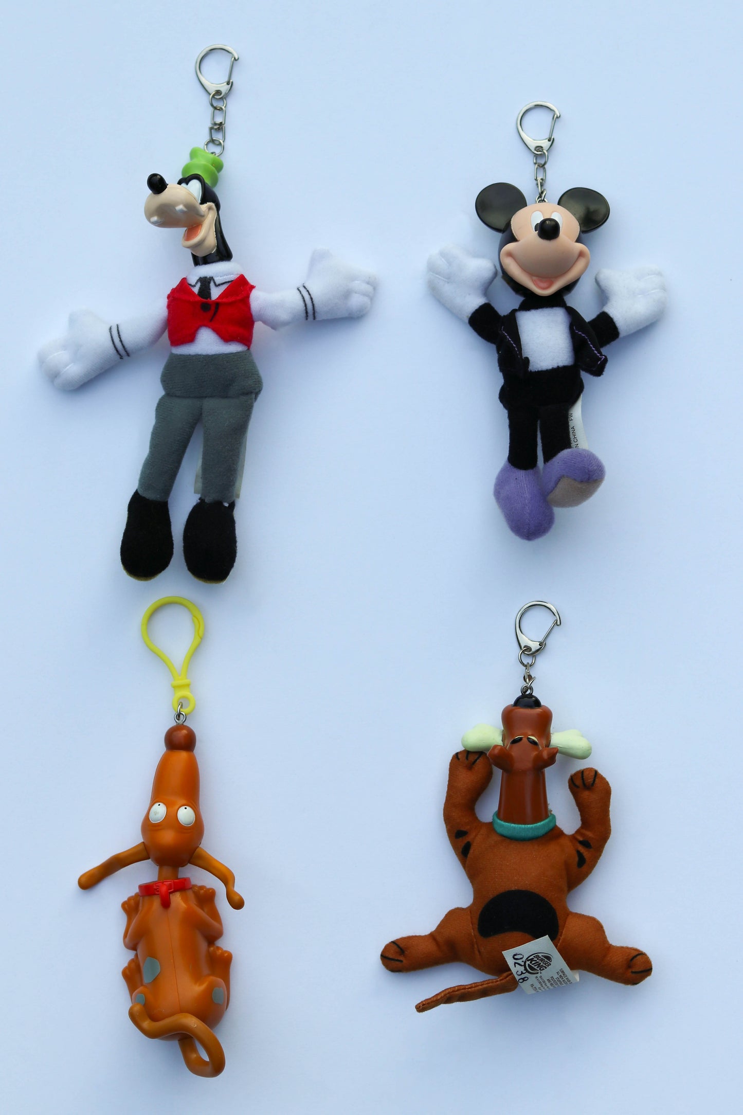 Vintage Upcyled Cartoon Keychains #8