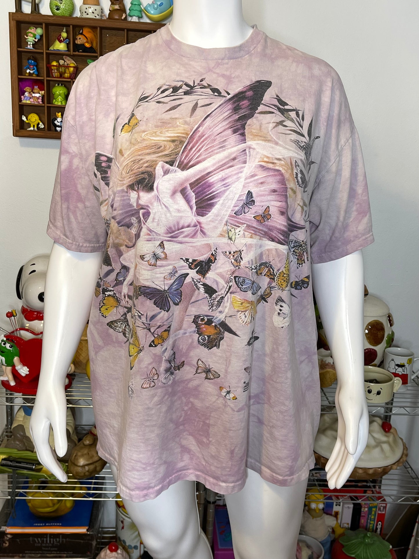 Vintage 2000s Revelation Fairy Tie-Dye Graphic Tee Sz XXL