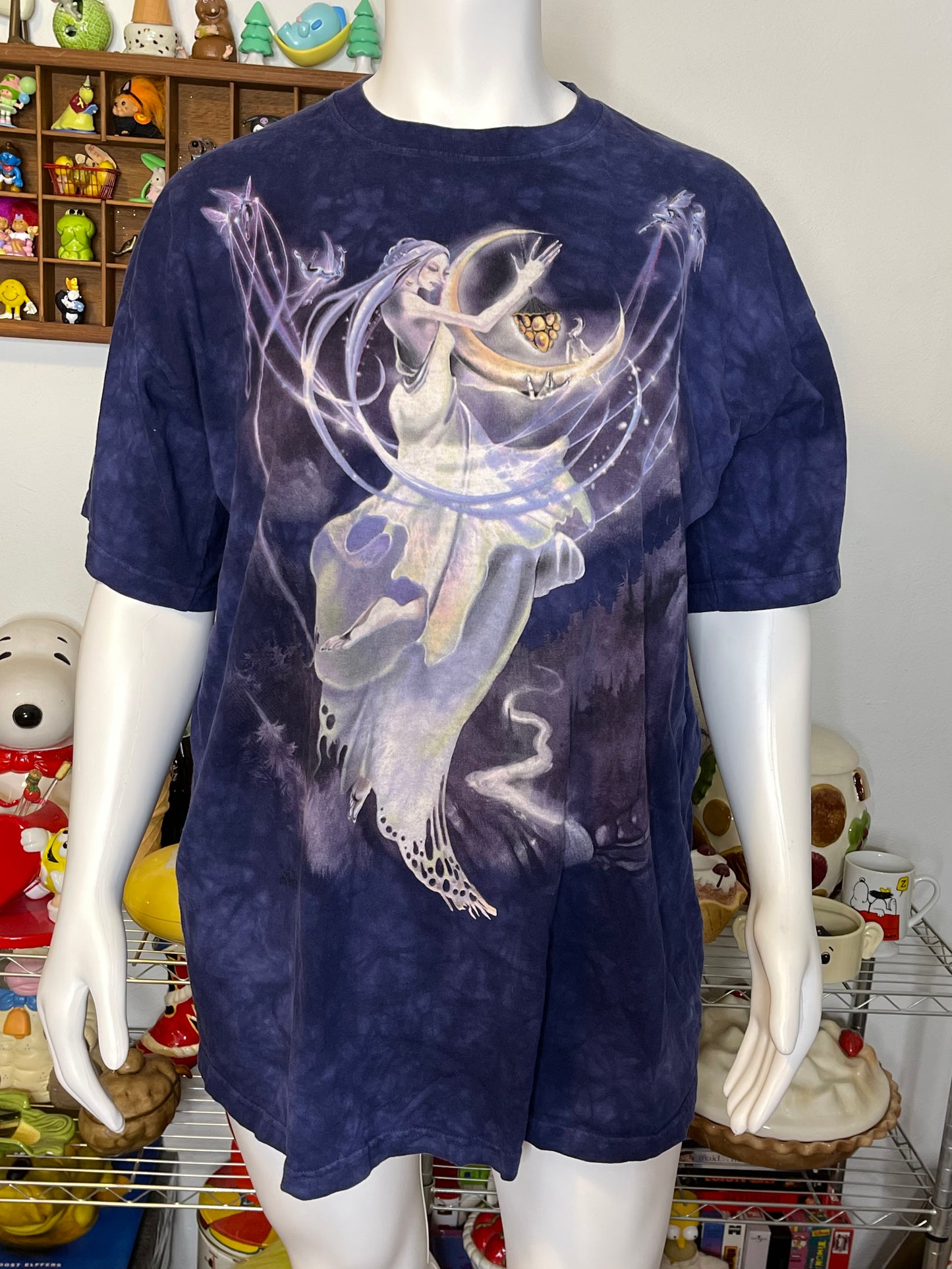 The Mountain Moon Rise Fairy Graphic Tee Sz XXL