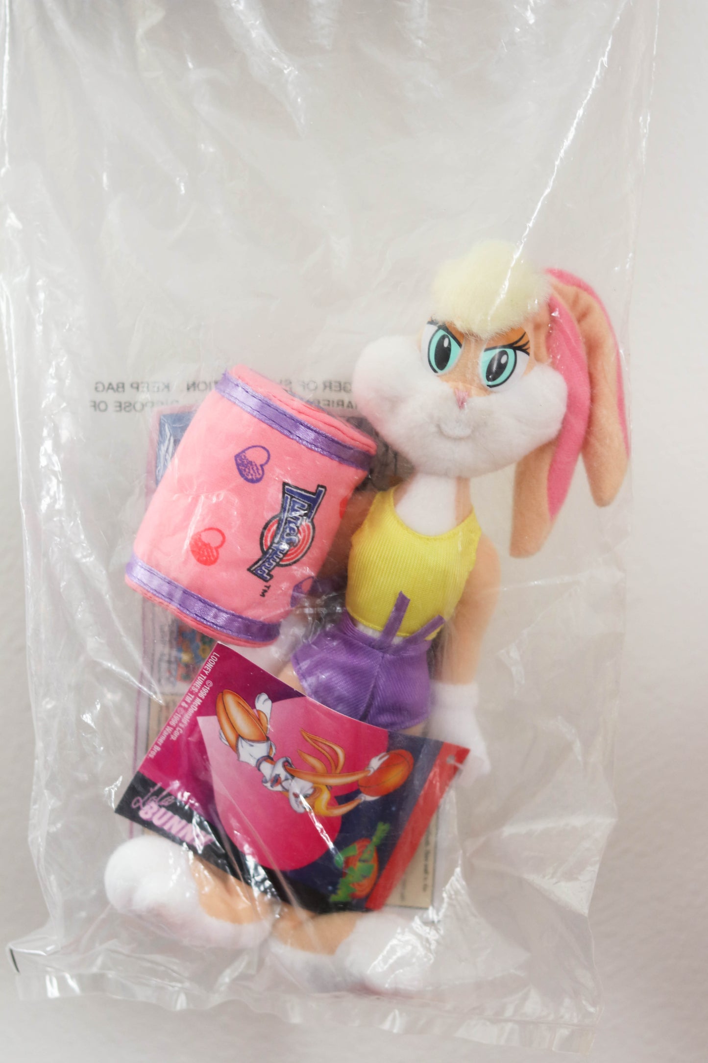 Vintage 90s Space Jam Lola Bunny Deadstock Plush