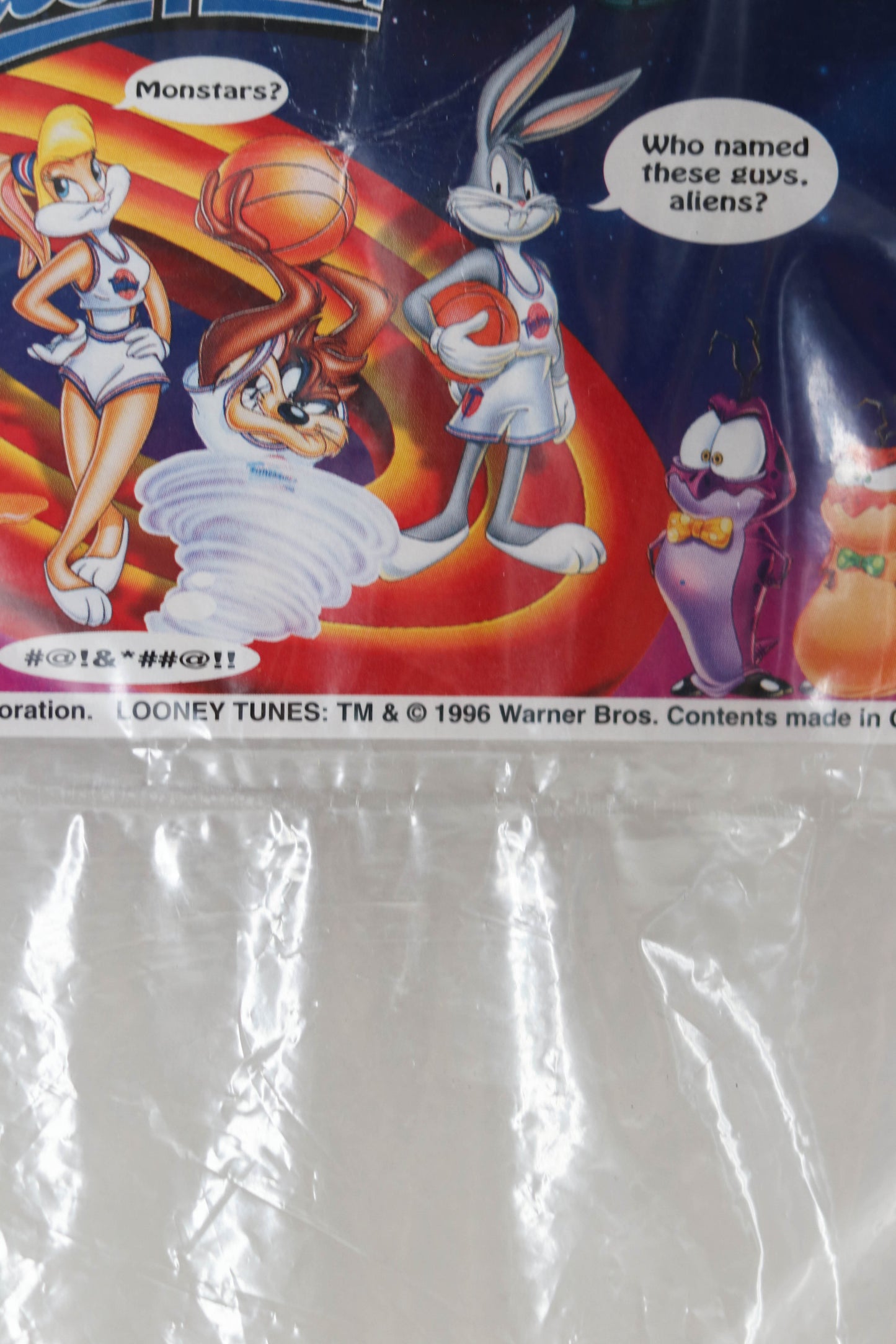 Vintage 90s Space Jam Lola Bunny Deadstock Plush