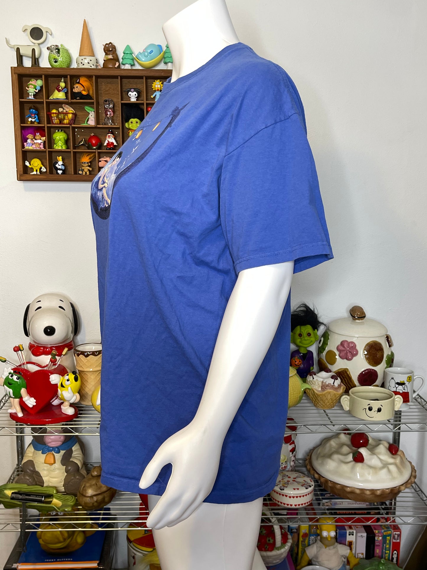 2000s The Mountain Blue Fairy Lantern Graphic Tee Sz XXL