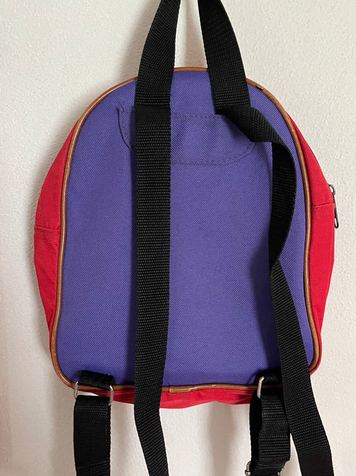 Vintage Color Block Tigger Mini Backpack Sz S/M