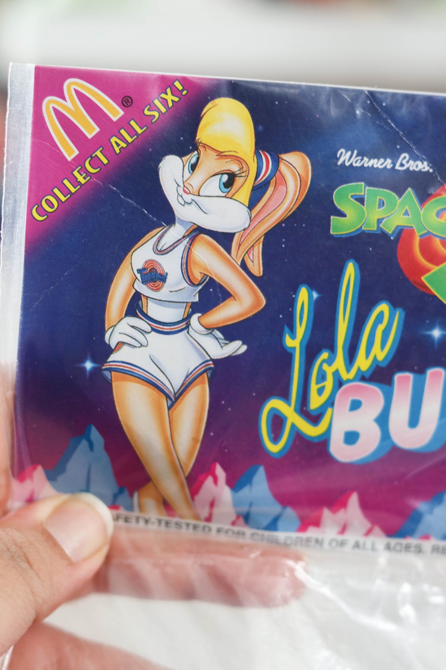 Vintage 90s Space Jam Lola Bunny Deadstock Plush